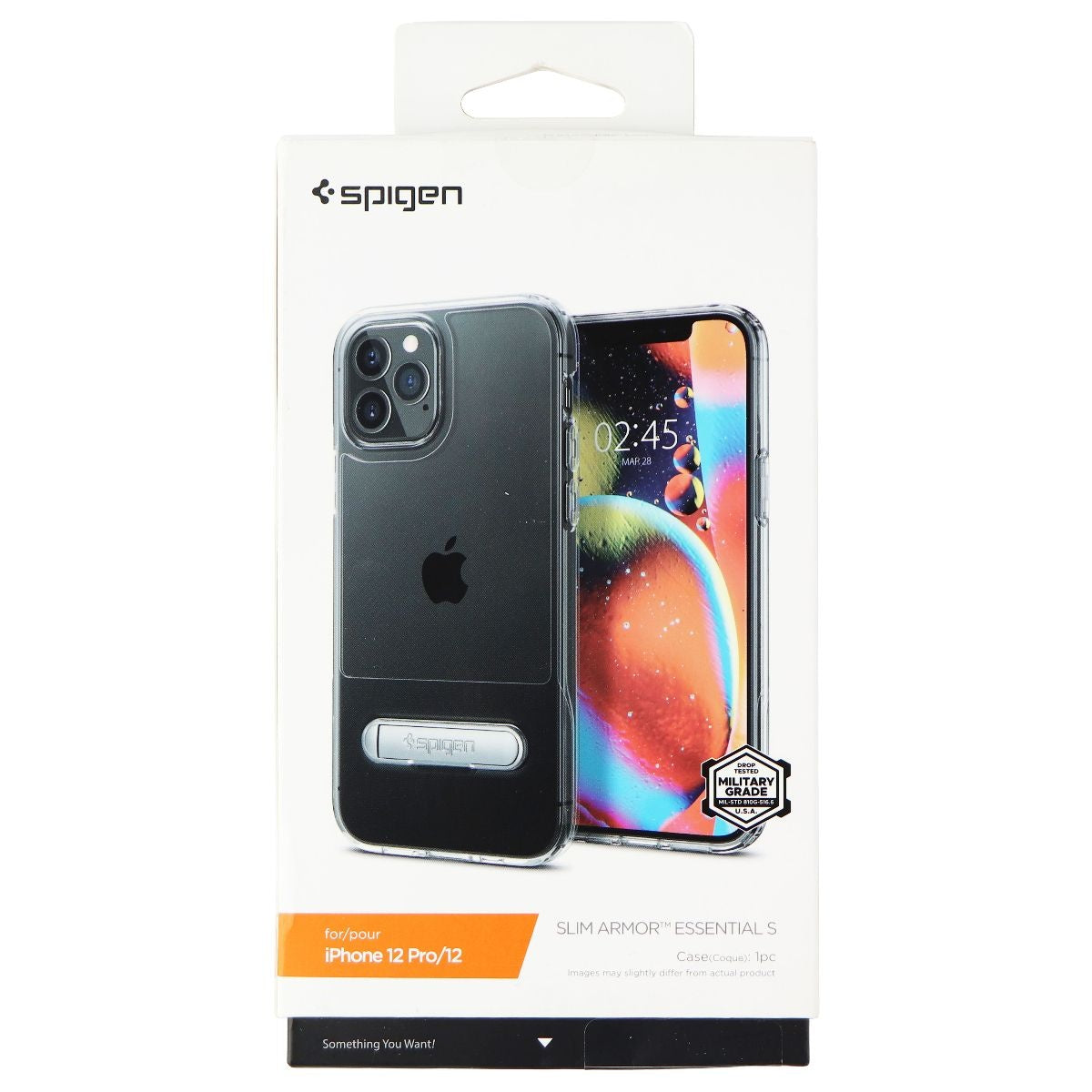 Spigen Armor iPhone 12 Case (2020) / iPhone 12 Pro Case (2020) - Crystal Clear Cell Phone - Cases, Covers & Skins Spigen - Simple Cell Bulk Wholesale Pricing - USA Seller
