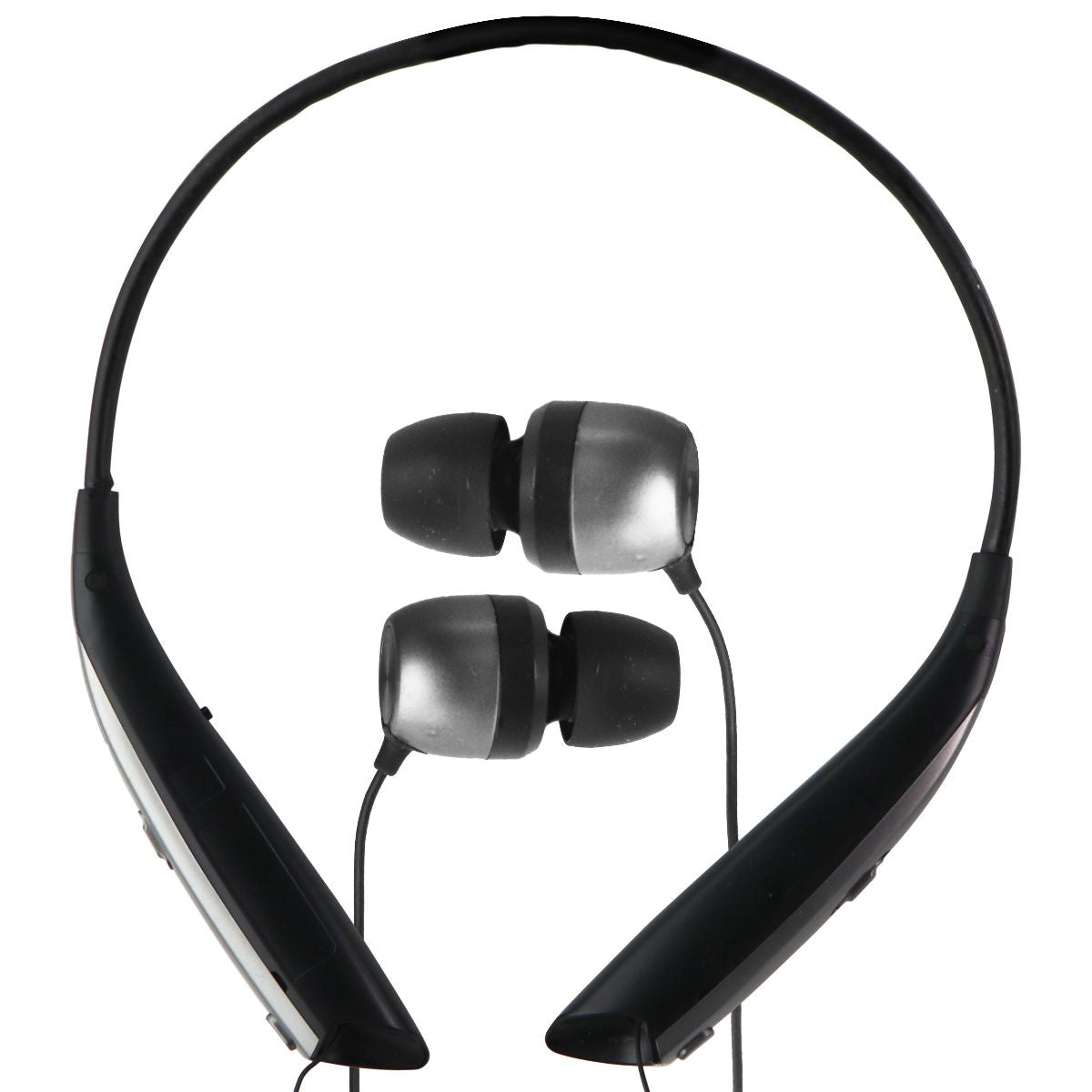 LG Tone Ultra (HBS-820) Wireless Around the Neck Bluetooth Headset - Black/Gray Cell Phone - Headsets LG - Simple Cell Bulk Wholesale Pricing - USA Seller