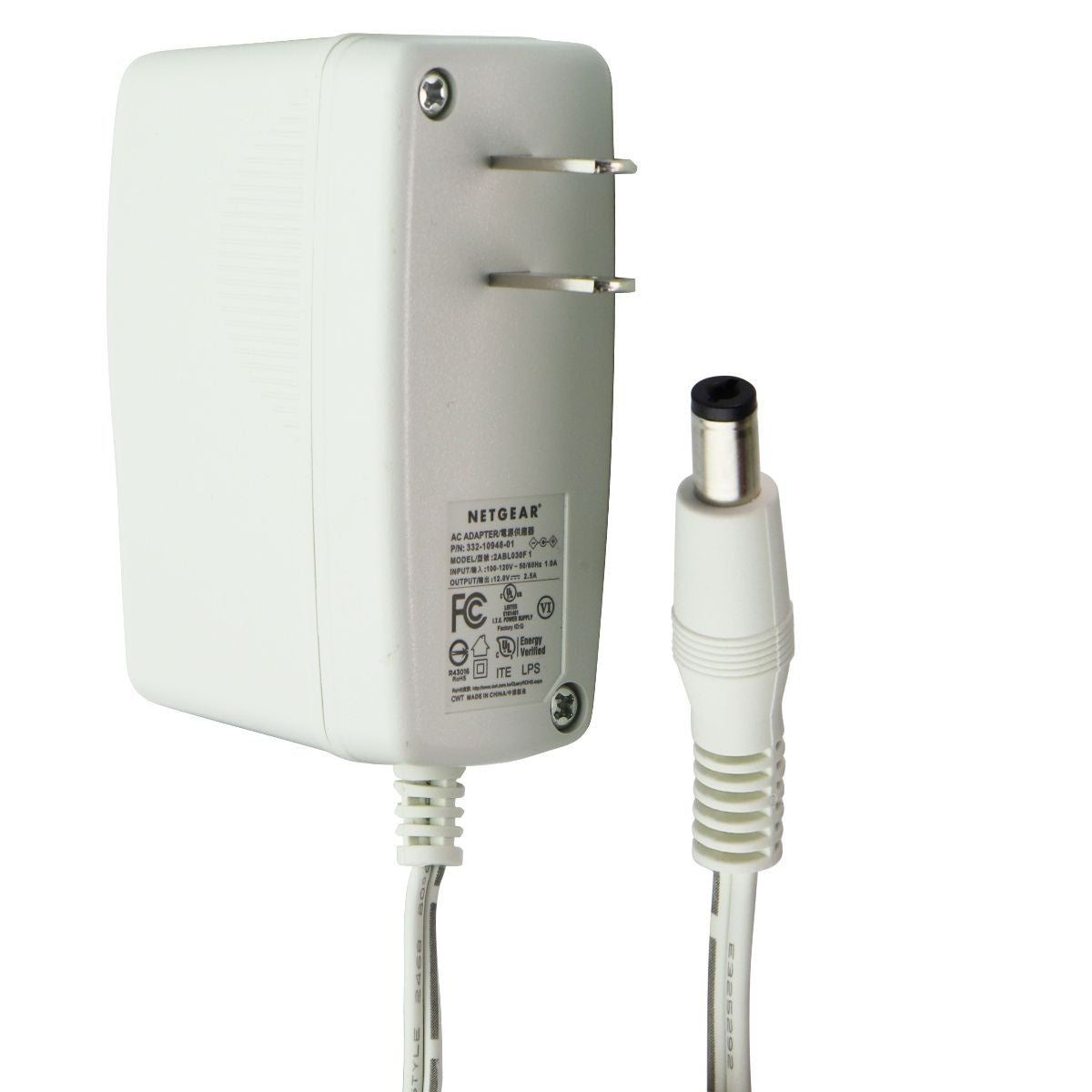NetGear (12V/2.5A) AC Adapter Wall Charger (2ABL030F 1) Multipurpose Batteries & Power - Multipurpose AC to DC Adapters Netgear - Simple Cell Bulk Wholesale Pricing - USA Seller