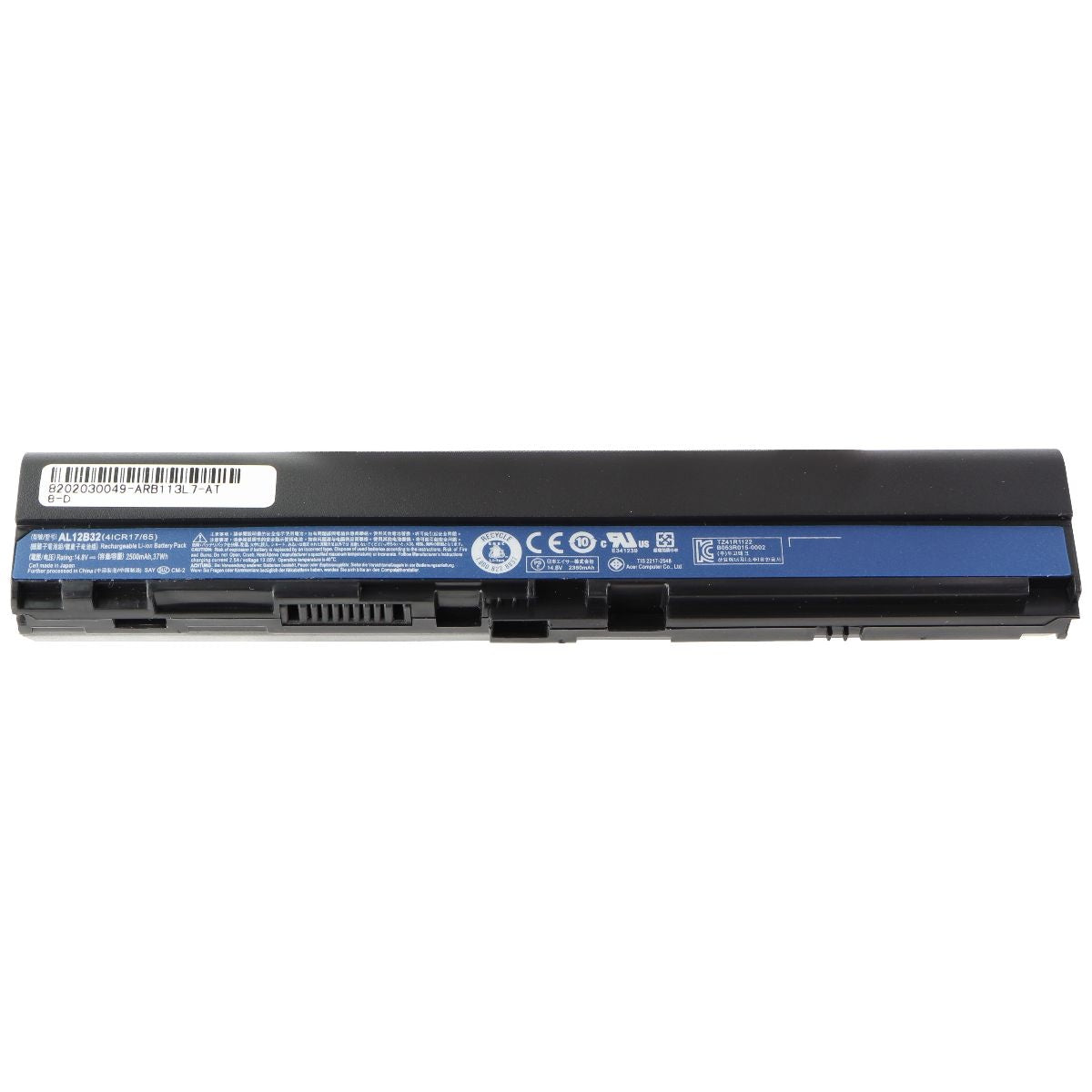 Replacement Battery for Acer Aspire One (14.8V/2500mAh) (AL12B32) - Black Cell Phone - Replacement Parts & Tools Acer - Simple Cell Bulk Wholesale Pricing - USA Seller