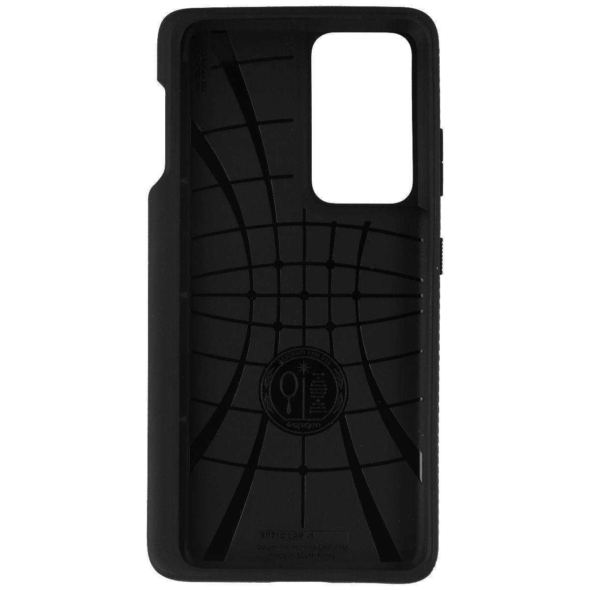 Spigen Liquid Air P Case for Galaxy S21 Ultra (2021) - Matte Black Cell Phone - Cases, Covers & Skins Spigen - Simple Cell Bulk Wholesale Pricing - USA Seller