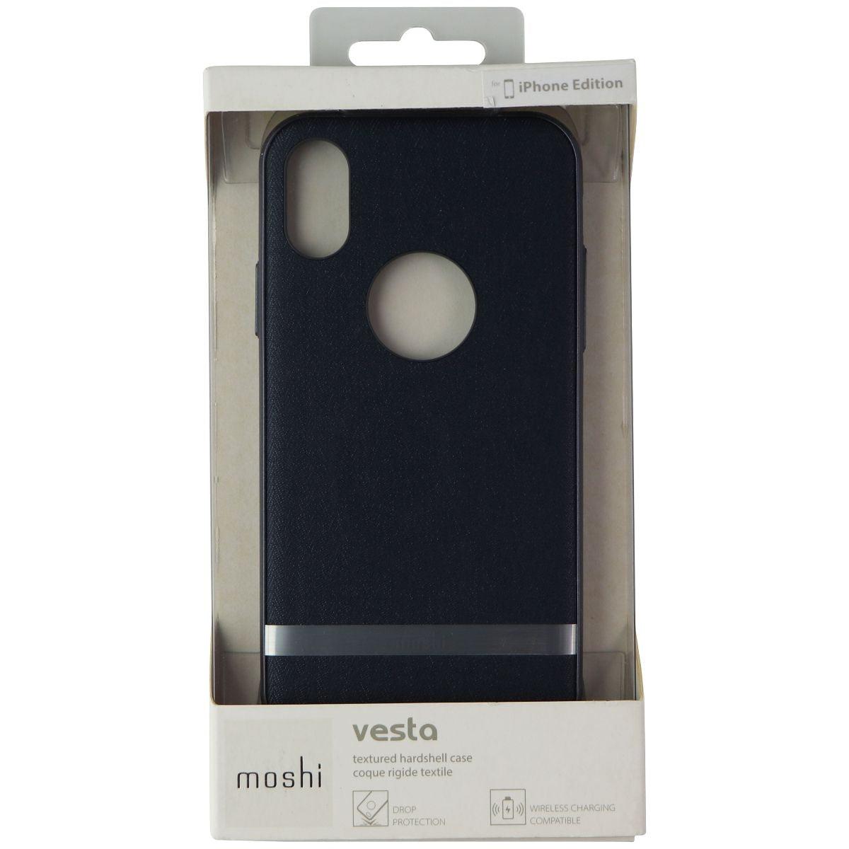 Moshi Vesta Hardshell Case for Apple iPhone X - Blue Cell Phone - Cases, Covers & Skins Moshi - Simple Cell Bulk Wholesale Pricing - USA Seller