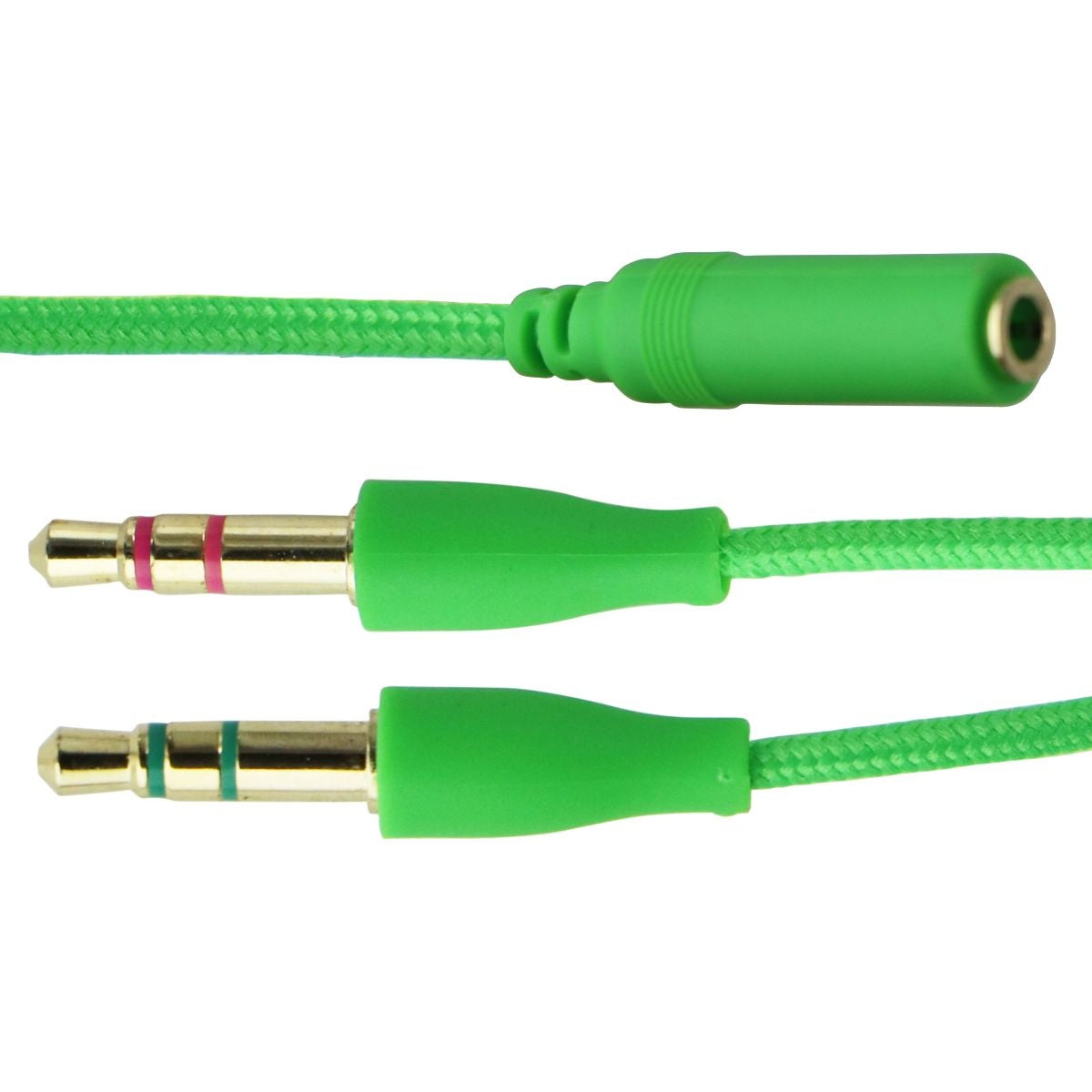 Razer Kraken Multi-Platform 3.5mm Wired Gaming Headset - Green Portable Audio - Headphones Razer - Simple Cell Bulk Wholesale Pricing - USA Seller
