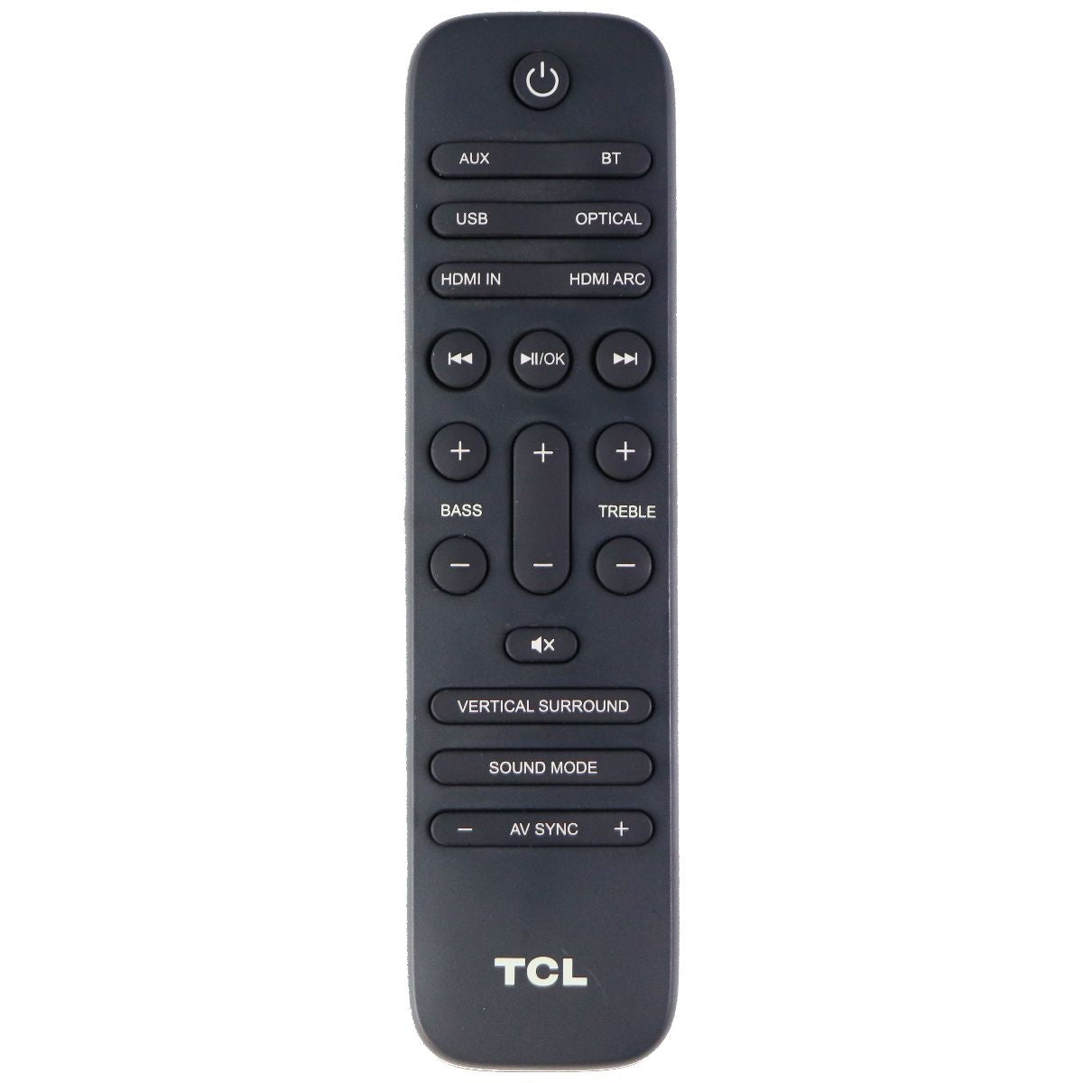 TCL Original Remote Control for Select TCL Sound Devices - Black TV, Video & Audio Accessories - Remote Controls TCL - Simple Cell Bulk Wholesale Pricing - USA Seller