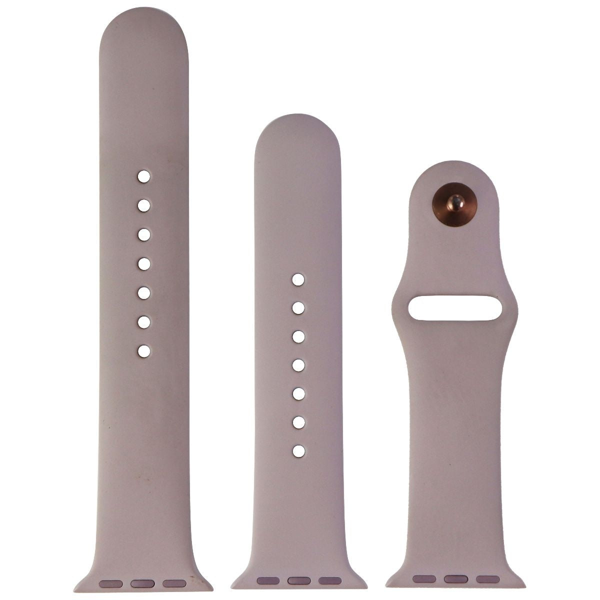 Apple (38mm) Sport Band for Apple Watch 38/40/41mm - Lavender / Rose Gold Smart Watch Accessories - Watch Bands Apple - Simple Cell Bulk Wholesale Pricing - USA Seller