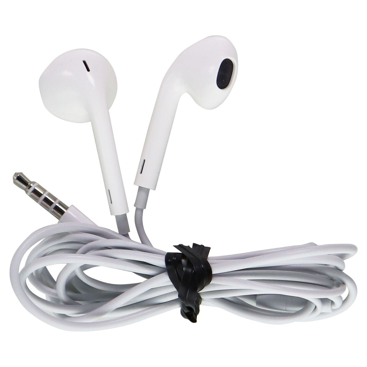 Apple 3.5mm EarBud Headphones (No Microphone Version/iPod Original) - White Portable Audio - Headphones Apple - Simple Cell Bulk Wholesale Pricing - USA Seller
