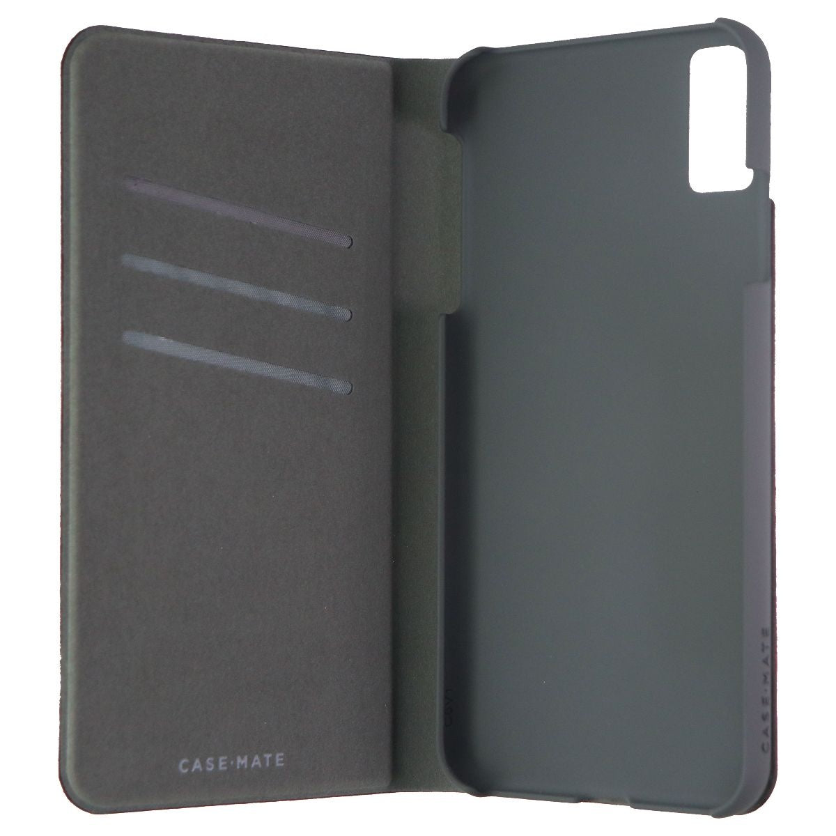 Case-Mate Folio Wallet Hard Case for Apple iPhone Xs Max - Cardinal Red/Black Cell Phone - Cases, Covers & Skins Case-Mate - Simple Cell Bulk Wholesale Pricing - USA Seller