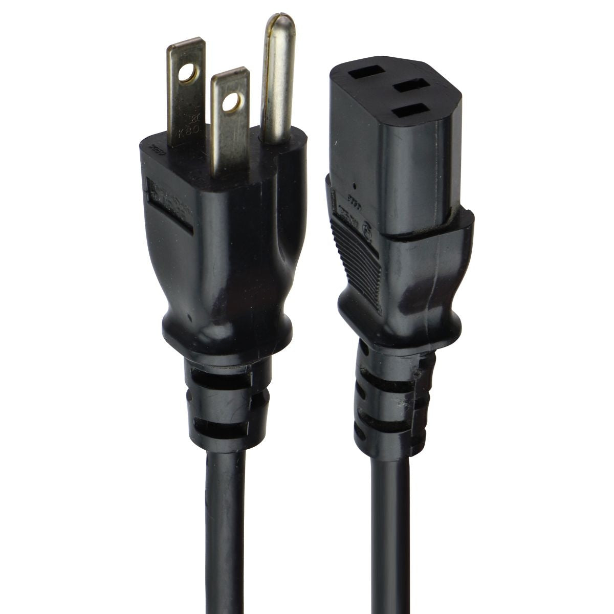 Kawasaki KS-31 (10A/125V) IEC 3-Prong Power Cable - Black (6FT) Multipurpose Batteries & Power - Multipurpose AC to DC Adapters Kawasaki - Simple Cell Bulk Wholesale Pricing - USA Seller