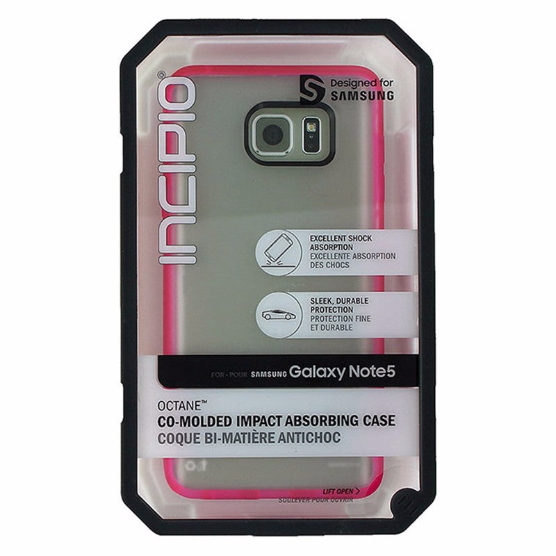 Incipio Impact Absorbing Octane Case for Samsung Galaxy Note5 - Frost/Pink Cell Phone - Cases, Covers & Skins Incipio - Simple Cell Bulk Wholesale Pricing - USA Seller