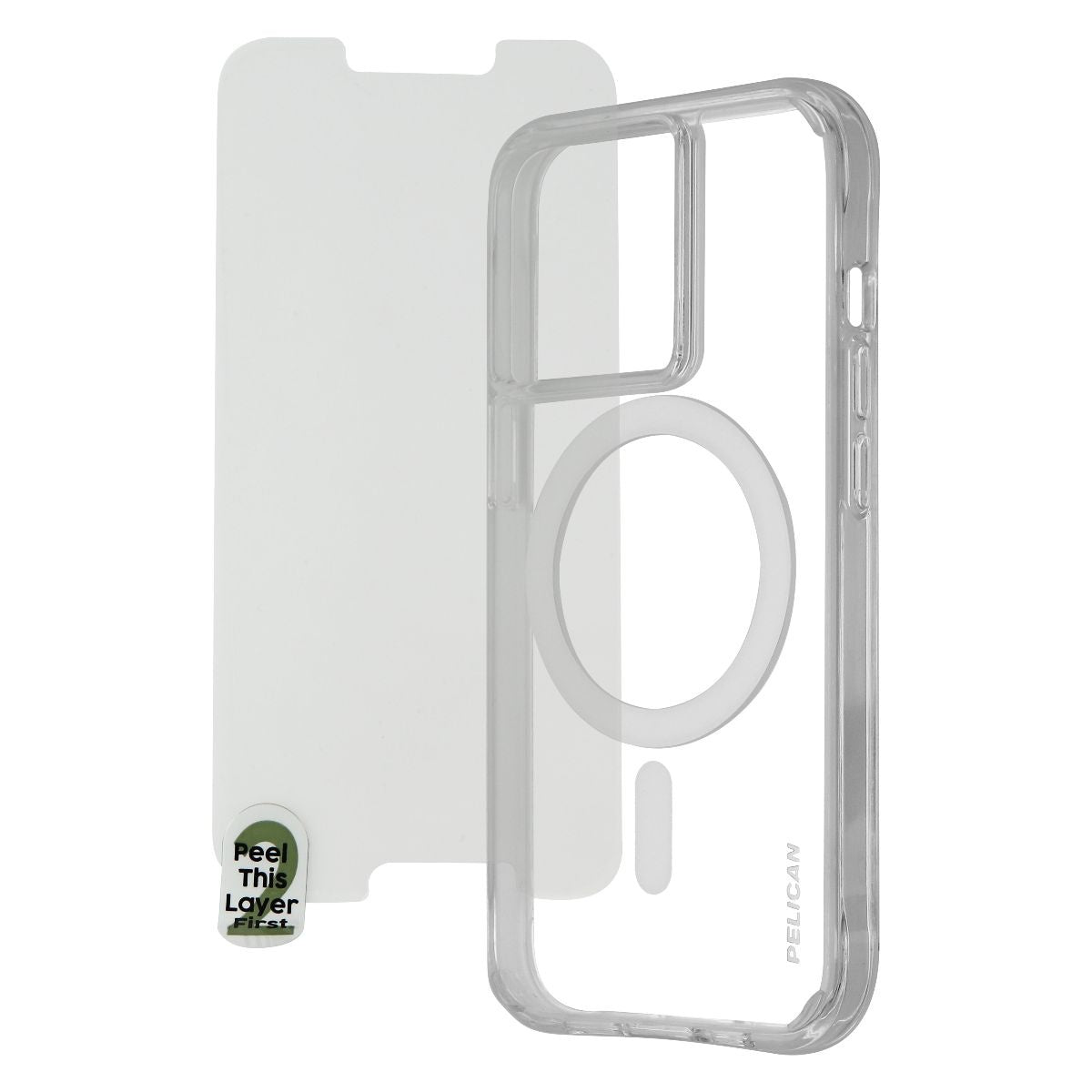 Pelican Case with Tempered Glass Screen Protector for iPhone 13 Pro - Clear Cell Phone - Cases, Covers & Skins Case-Mate - Simple Cell Bulk Wholesale Pricing - USA Seller