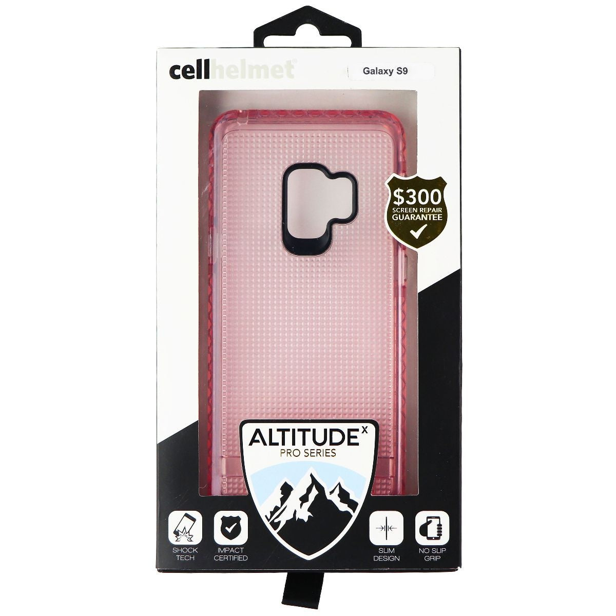CellHelmet Altitude X PRO Series Gel Case for Samsung Galaxy S9 - Pink Cell Phone - Cases, Covers & Skins CellHelmet - Simple Cell Bulk Wholesale Pricing - USA Seller