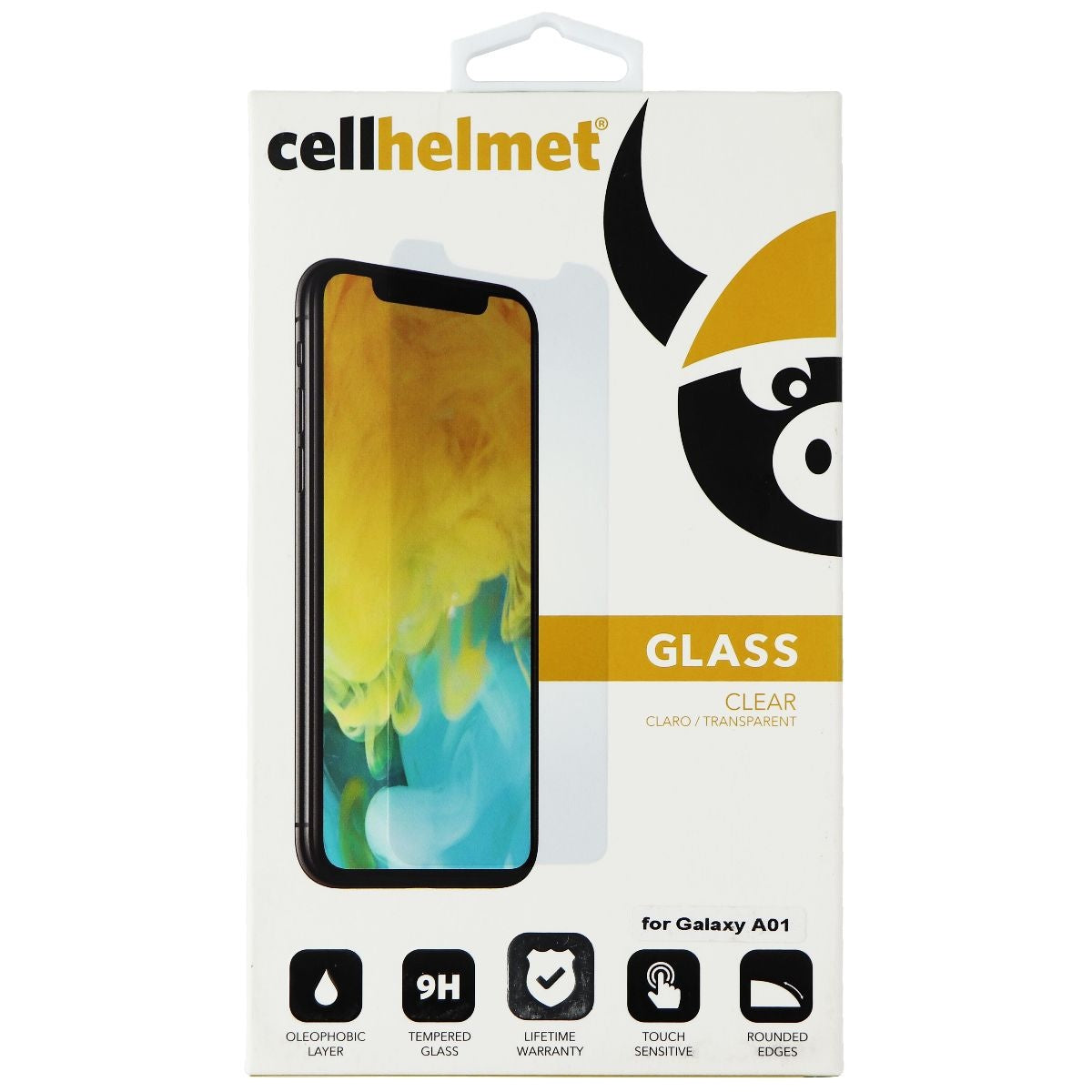 cellhelmet Tempered Glass for Samsung Galaxy A01 Cell Phone - Screen Protectors CellHelmet - Simple Cell Bulk Wholesale Pricing - USA Seller