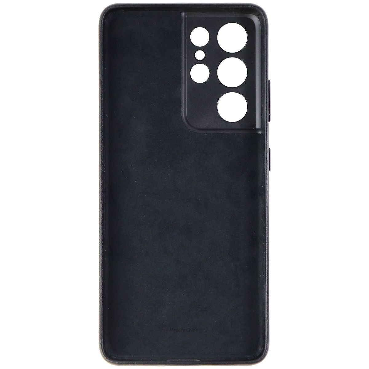 Samsung Official Leather Back Cover for S21 Ultra / S21 Ultra 5G - Black Cell Phone - Cases, Covers & Skins Samsung Electronics - Simple Cell Bulk Wholesale Pricing - USA Seller