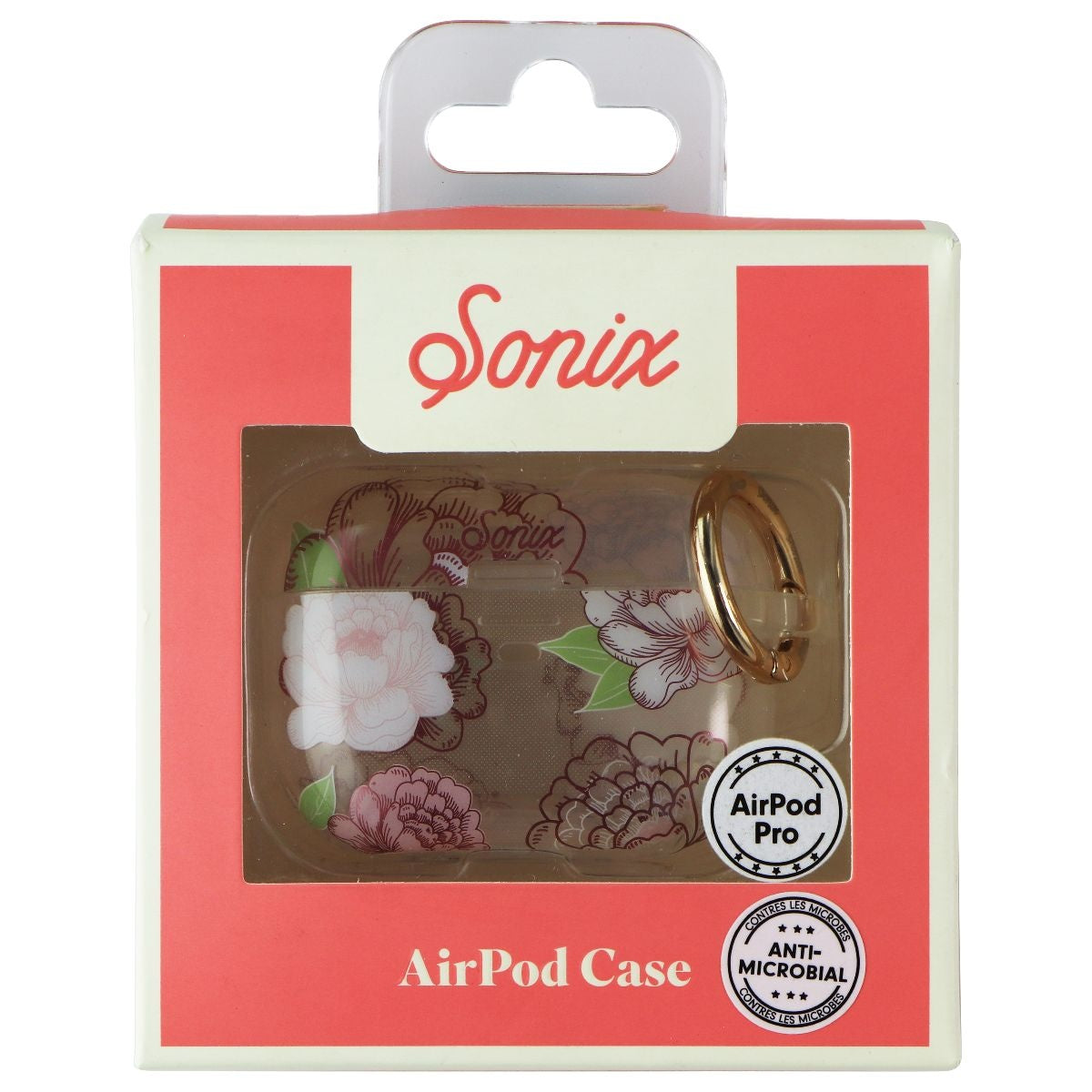 Sonix Hard Cover Print Case for Apple Airpods Pro - French Rose Cell Phone - Cases, Covers & Skins Sonix - Simple Cell Bulk Wholesale Pricing - USA Seller