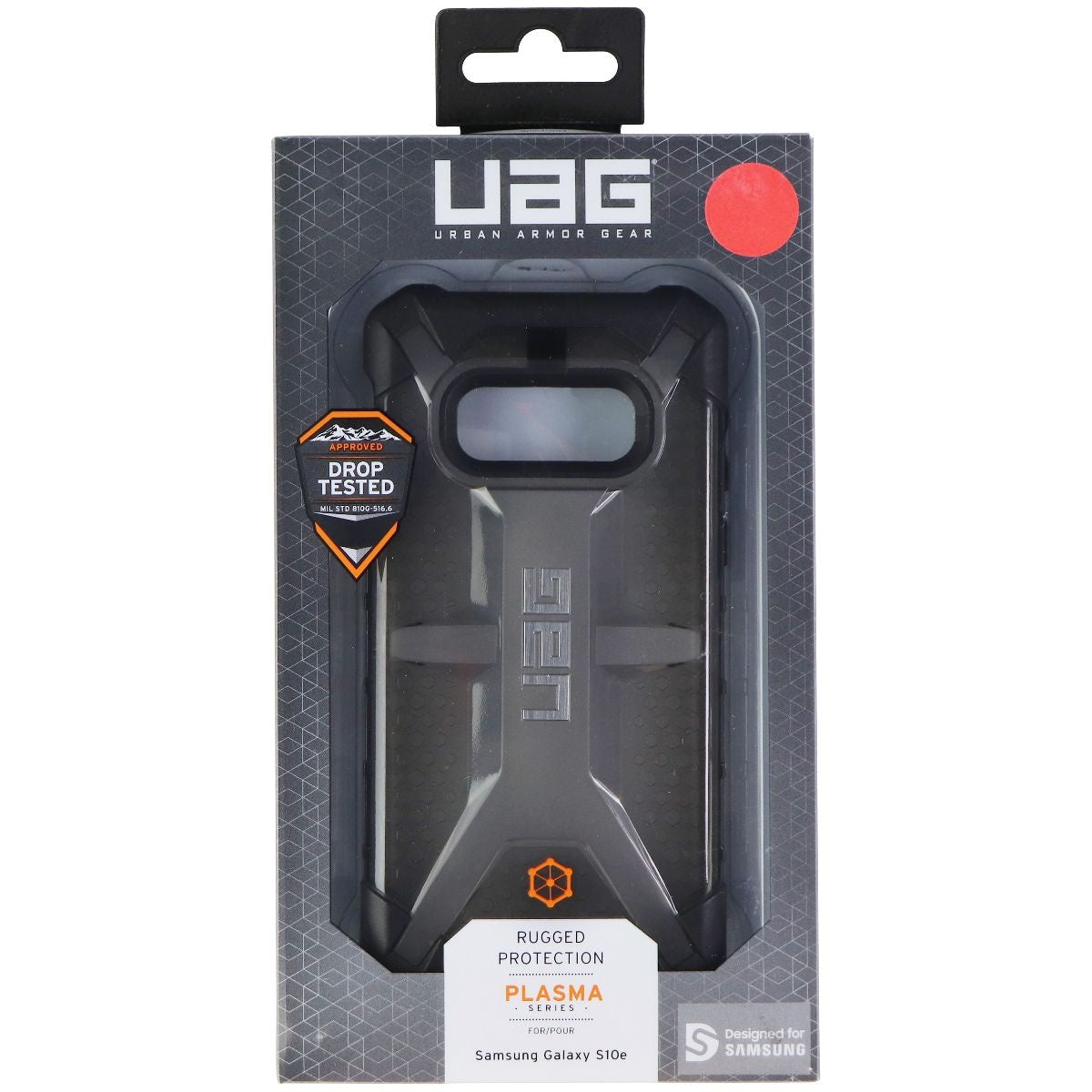 Urban Armor Gear Plasma Series Rugged Case for Samsung Galaxy S10e - Ash/Black Cell Phone - Cases, Covers & Skins Urban Armor Gear - Simple Cell Bulk Wholesale Pricing - USA Seller
