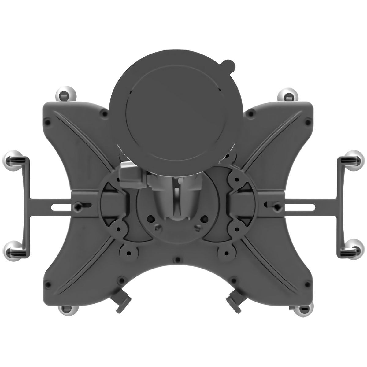 RAM X-Grip with RAM Twist-Lock Suction Cup Mount for 9 to 10-in Tablets - Black Cell Phone - Mounts & Holders Ram Mounts - Simple Cell Bulk Wholesale Pricing - USA Seller