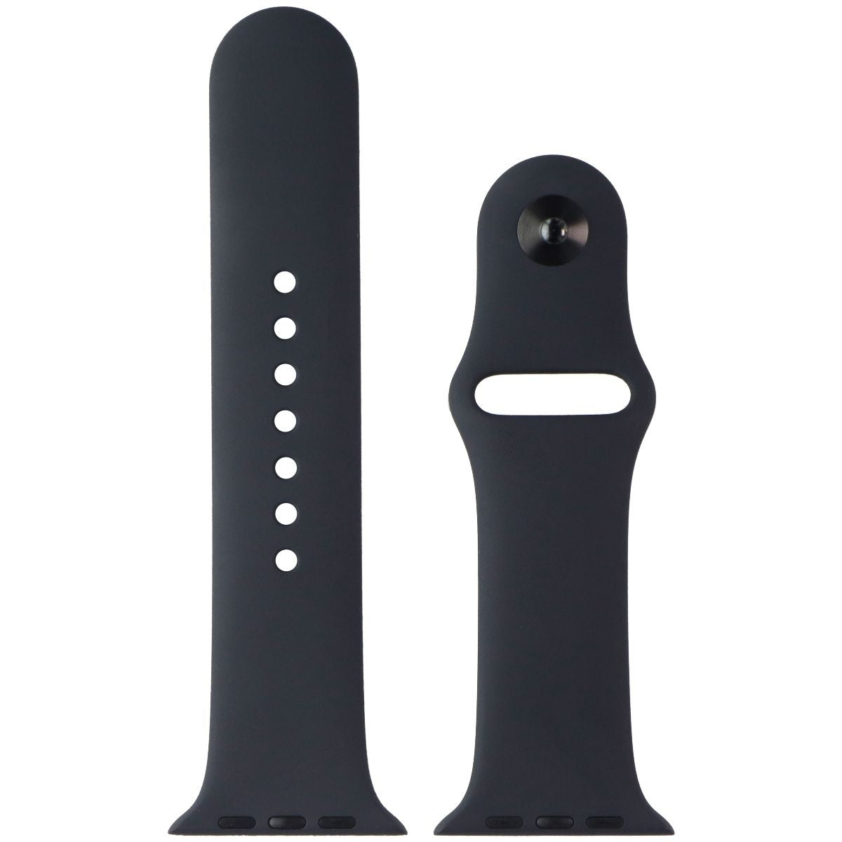Apple (44mm) Sport Band for Apple Watch All Series 42/44/45mm Black (S/M Only) Smart Watch Accessories - Watch Bands Apple - Simple Cell Bulk Wholesale Pricing - USA Seller