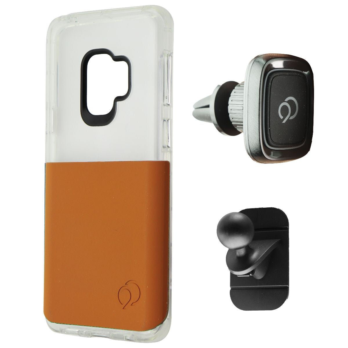 Nimbus9 Ghost 2 Series Case With Mount for Samsung Galaxy S9 - Deep Tan Cell Phone - Cases, Covers & Skins Nimbus9 - Simple Cell Bulk Wholesale Pricing - USA Seller