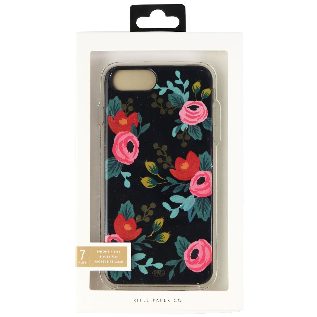 Rifle Paper Co. Hard Case for Apple iPhone 7 Plus / 6s Plus / 6 - Rose Floral Cell Phone - Cases, Covers & Skins Rifle Paper Co. - Simple Cell Bulk Wholesale Pricing - USA Seller