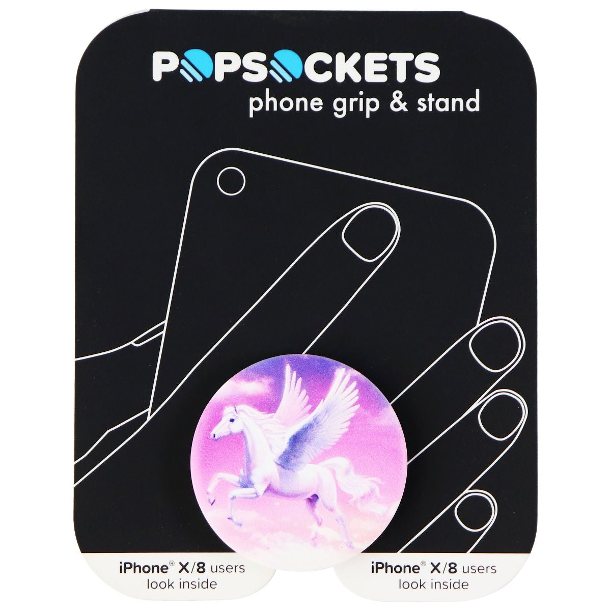 PopSockets: Collapsible Grip & Stand for Phones and Tablets - Pegasus Magic Cell Phone - Mounts & Holders PopSockets - Simple Cell Bulk Wholesale Pricing - USA Seller