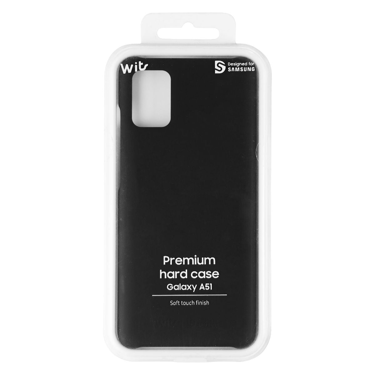WITS Samsung Premium Hard Case for Samsung Galaxy A51 Smartphone - Matte Black Cell Phone - Cases, Covers & Skins WITS - Simple Cell Bulk Wholesale Pricing - USA Seller
