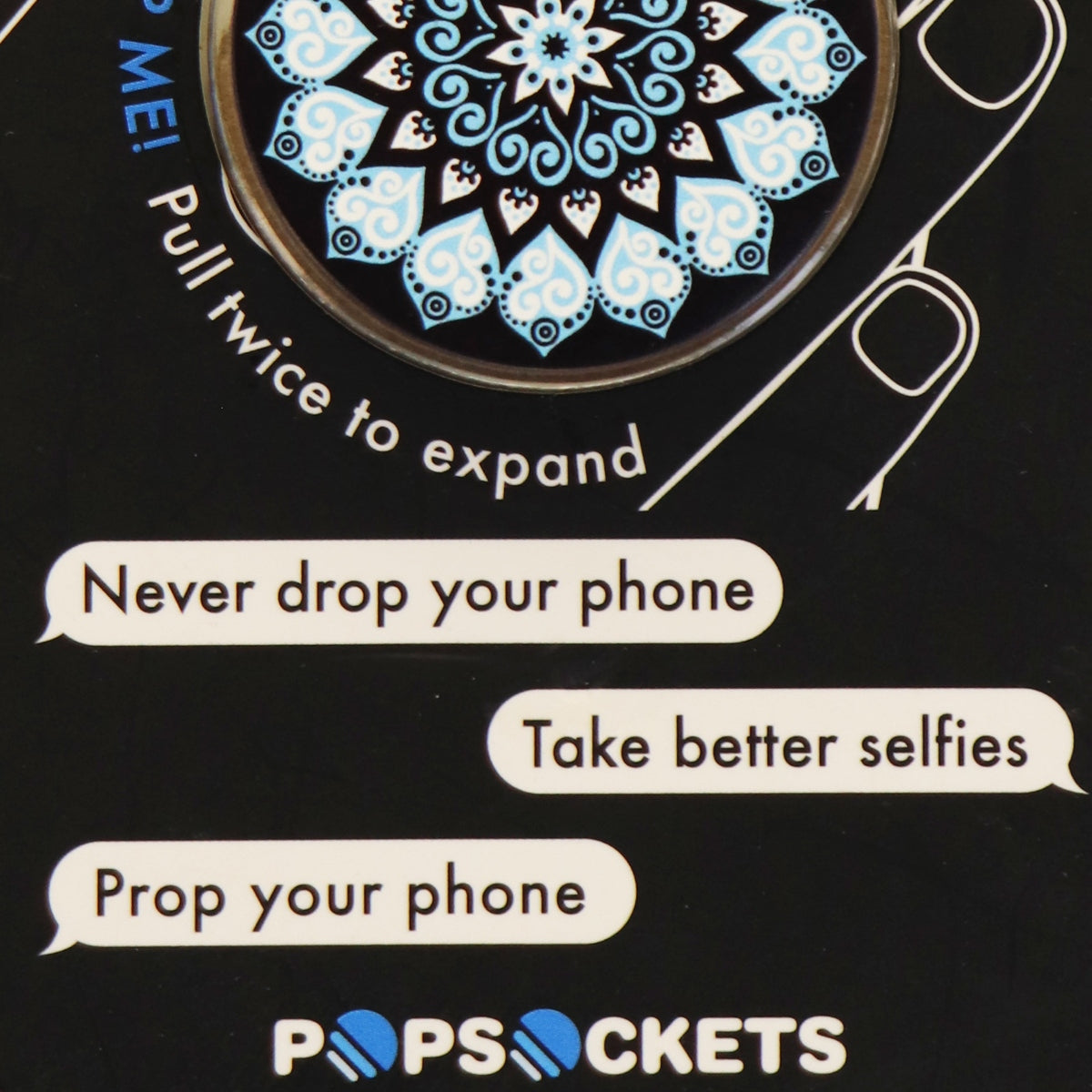 PopSockets: Collapsible Grip & Stand for Phones and Tablets - Peace Mandala Sky Cell Phone - Accessory Bundles PopSockets - Simple Cell Bulk Wholesale Pricing - USA Seller