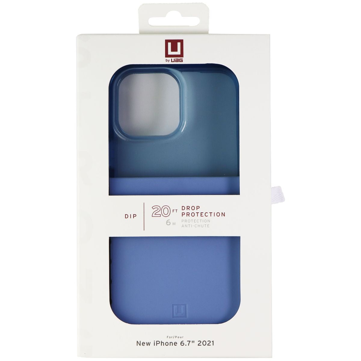 Urban Armor Gear Dip Series Case for Apple iPhone 13 Pro Max - Blue Cerulean Cell Phone - Cases, Covers & Skins Urban Armor Gear - Simple Cell Bulk Wholesale Pricing - USA Seller
