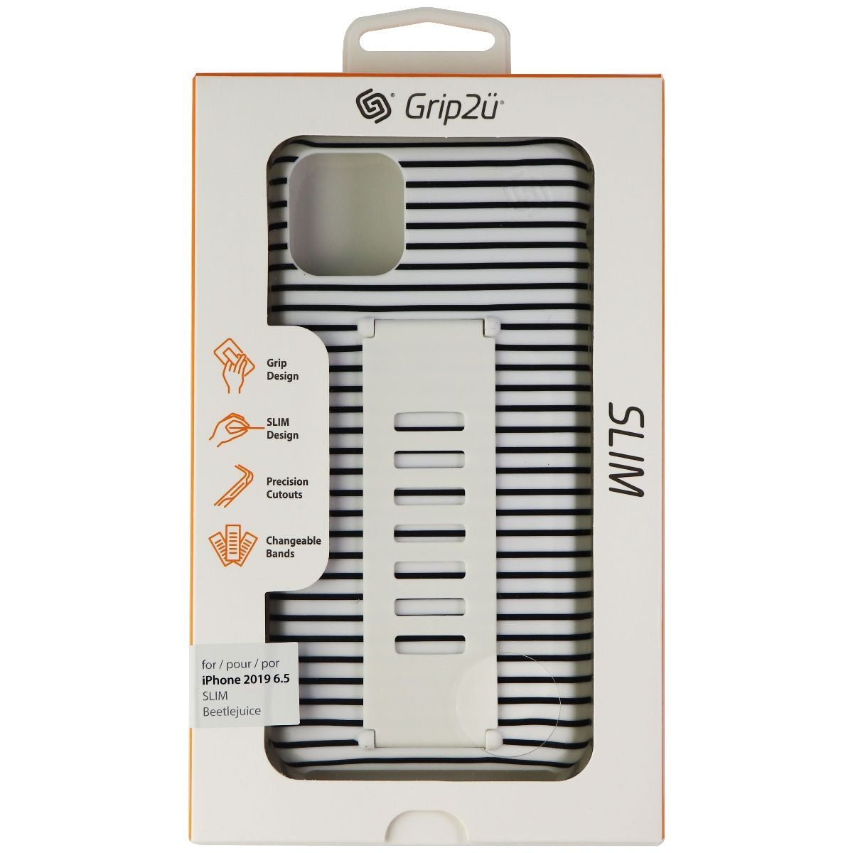 Grip2u Slim Series Case for Apple iPhone 11 Pro Max - Beetlejuice Cell Phone - Cases, Covers & Skins Grip2u - Simple Cell Bulk Wholesale Pricing - USA Seller