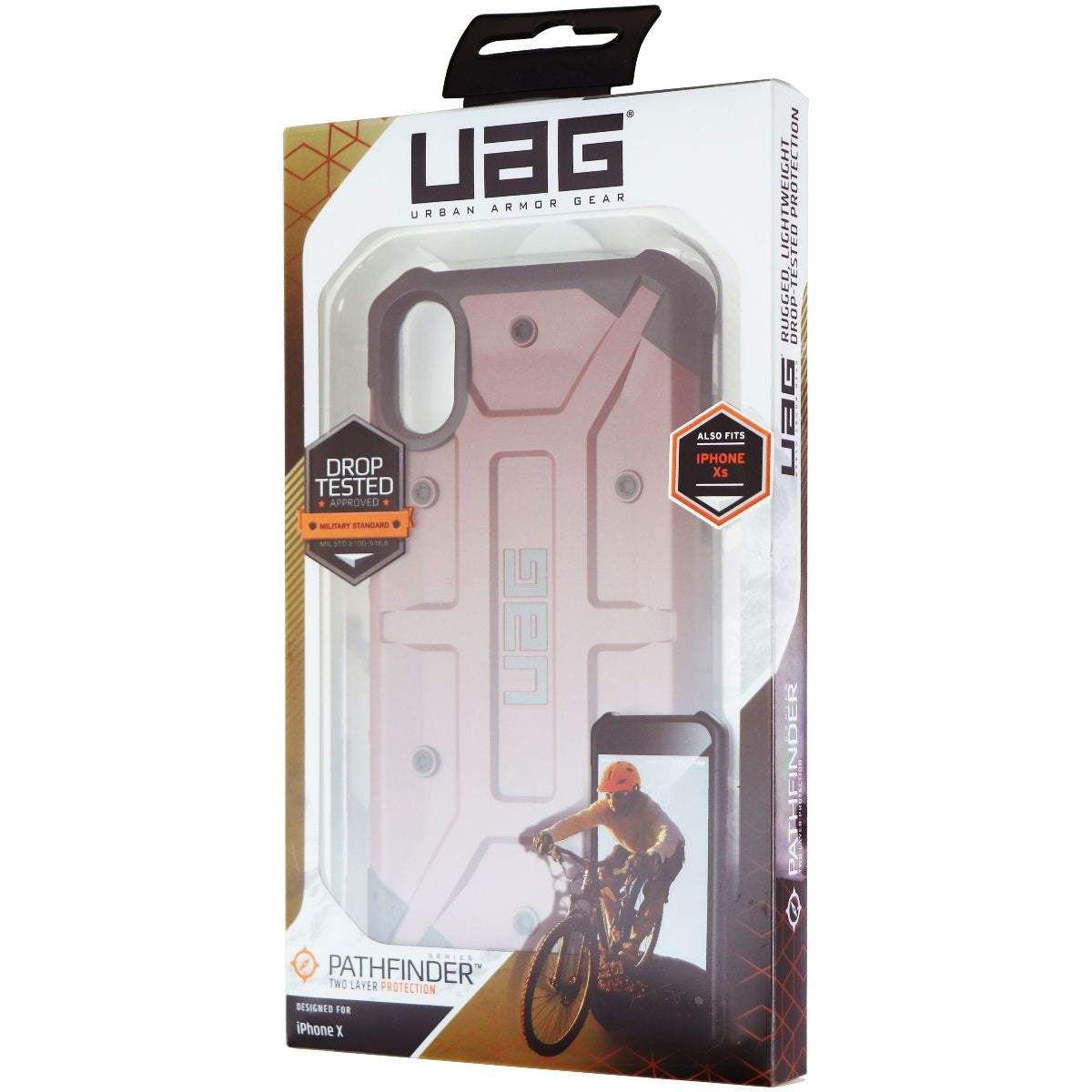 Urban Armor Gear Pathfinder Case for iPhone Xs and X - Carmine Red/Black Cell Phone - Cases, Covers & Skins Urban Armor Gear - Simple Cell Bulk Wholesale Pricing - USA Seller
