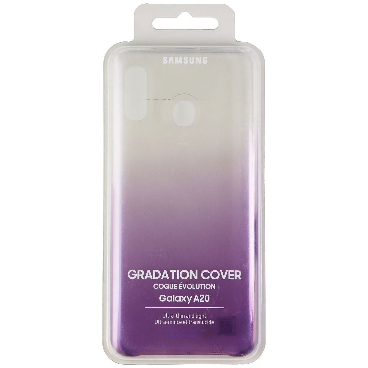 Samsung Gradation Cover Galaxy A20 - Violet (EF-AA205CVEGCA) Cell Phone - Cases, Covers & Skins Samsung - Simple Cell Bulk Wholesale Pricing - USA Seller