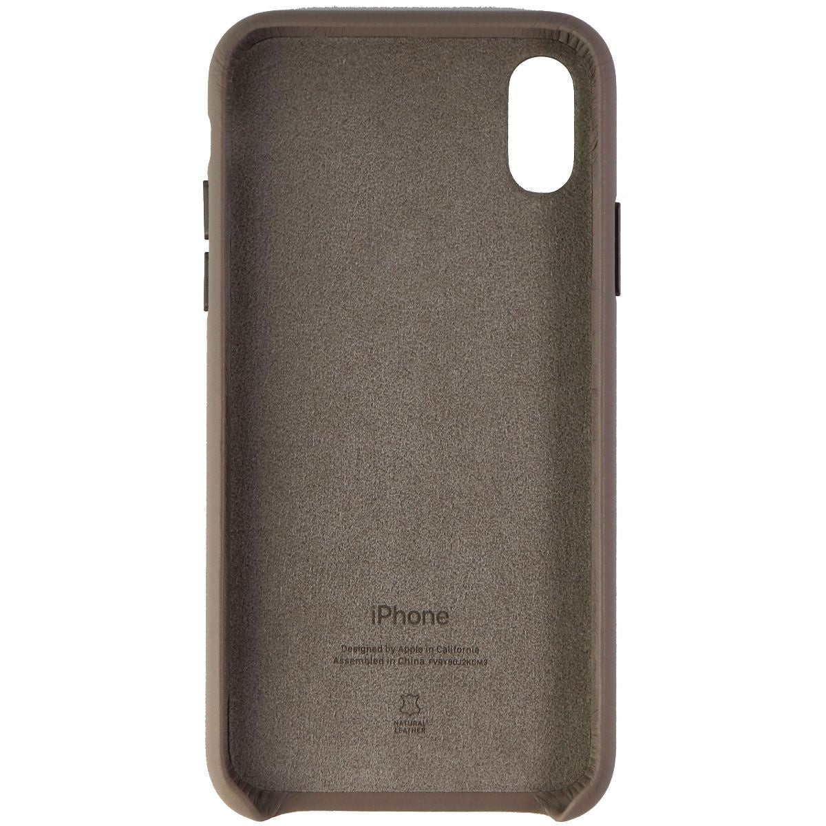Apple Leather Case for iPhone Xs (5.8 Inch) - MRWL2ZM/A - Taupe Cell Phone - Cases, Covers & Skins Apple - Simple Cell Bulk Wholesale Pricing - USA Seller