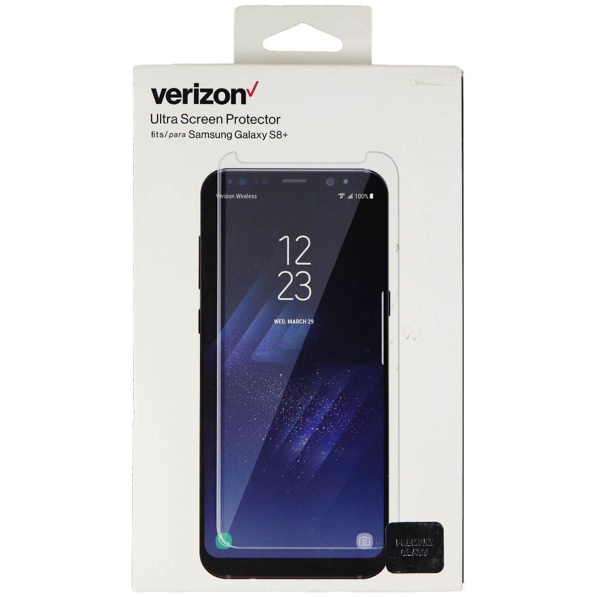 Verizon Ultra Screen Protector for Samsung Galaxy S8+ (Plus) - Clear Cell Phone - Screen Protectors Verizon - Simple Cell Bulk Wholesale Pricing - USA Seller