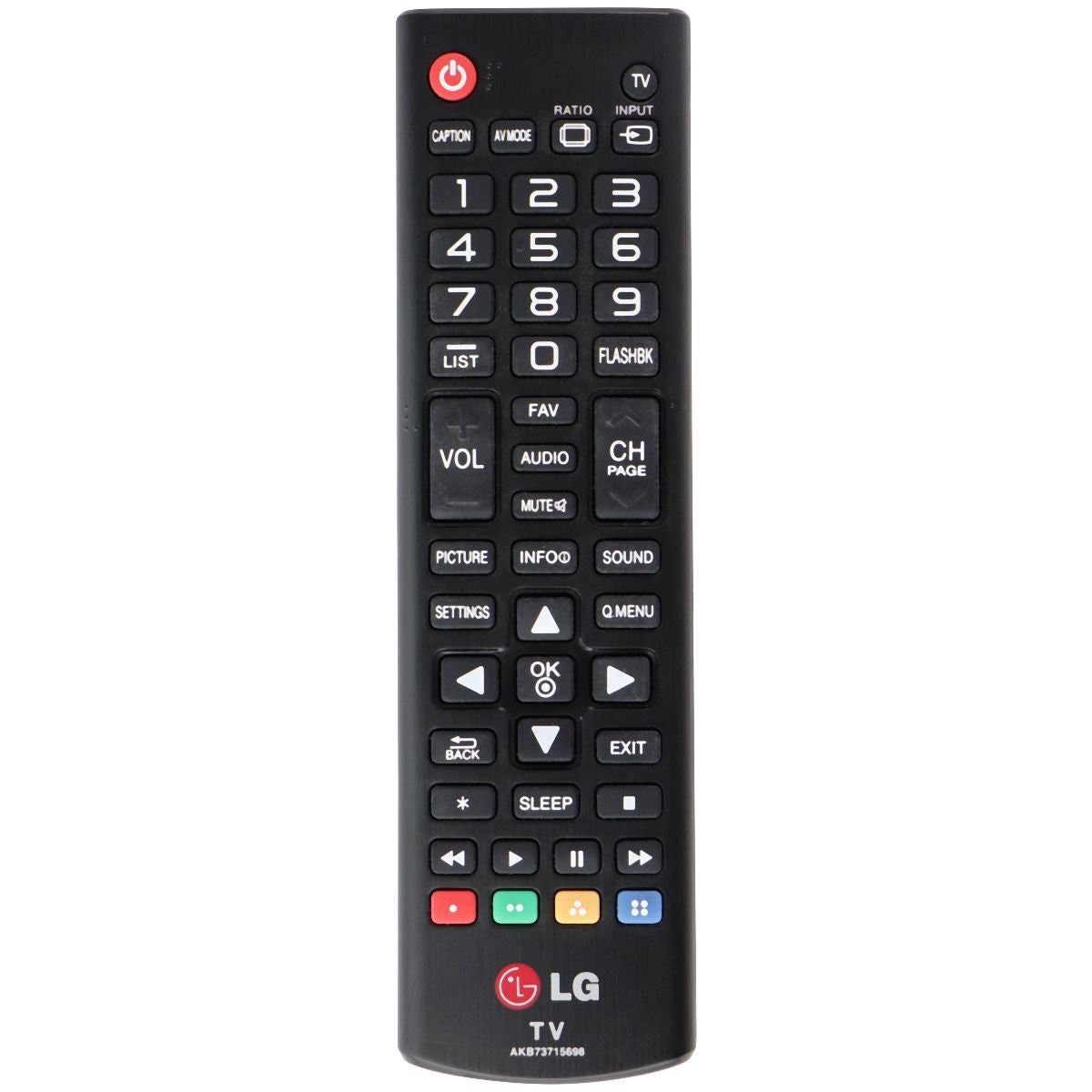 LG Original Remote Control (AKB73715698) for Select LG TVs - Black TV, Video & Audio Accessories - Remote Controls LG - Simple Cell Bulk Wholesale Pricing - USA Seller
