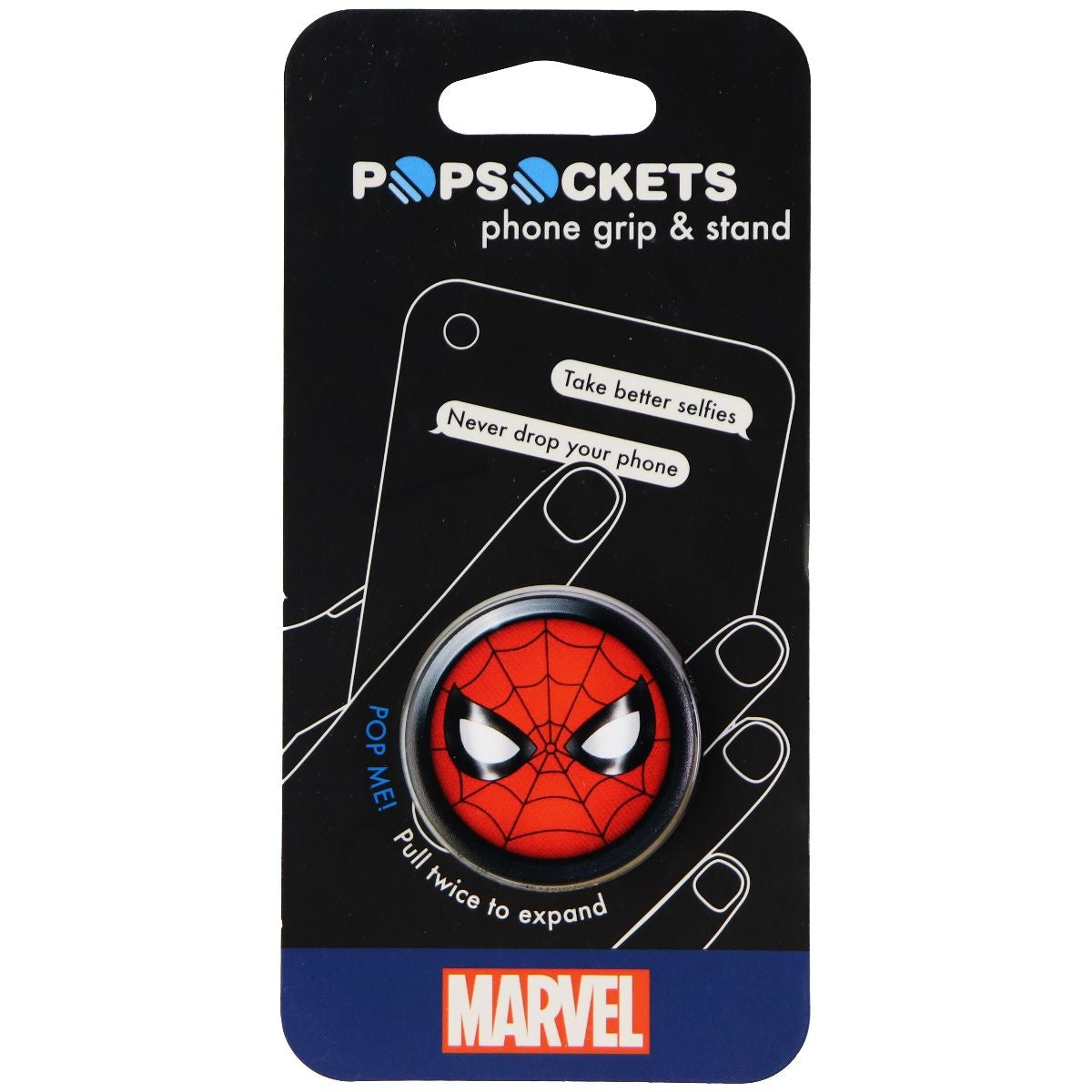 PopSockets: Collapsible Grip & Stand for Phones and Tablets - Spiderman Icon Cell Phone - Mounts & Holders PopSockets - Simple Cell Bulk Wholesale Pricing - USA Seller