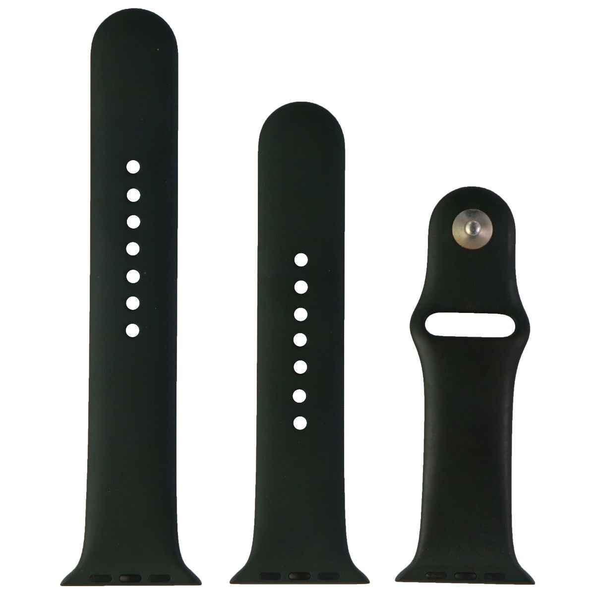 Apple (44mm) Sport Band for Apple Watch 42/44/45mm - Cypress Green - Full Set Smart Watch Accessories - Watch Bands Apple - Simple Cell Bulk Wholesale Pricing - USA Seller