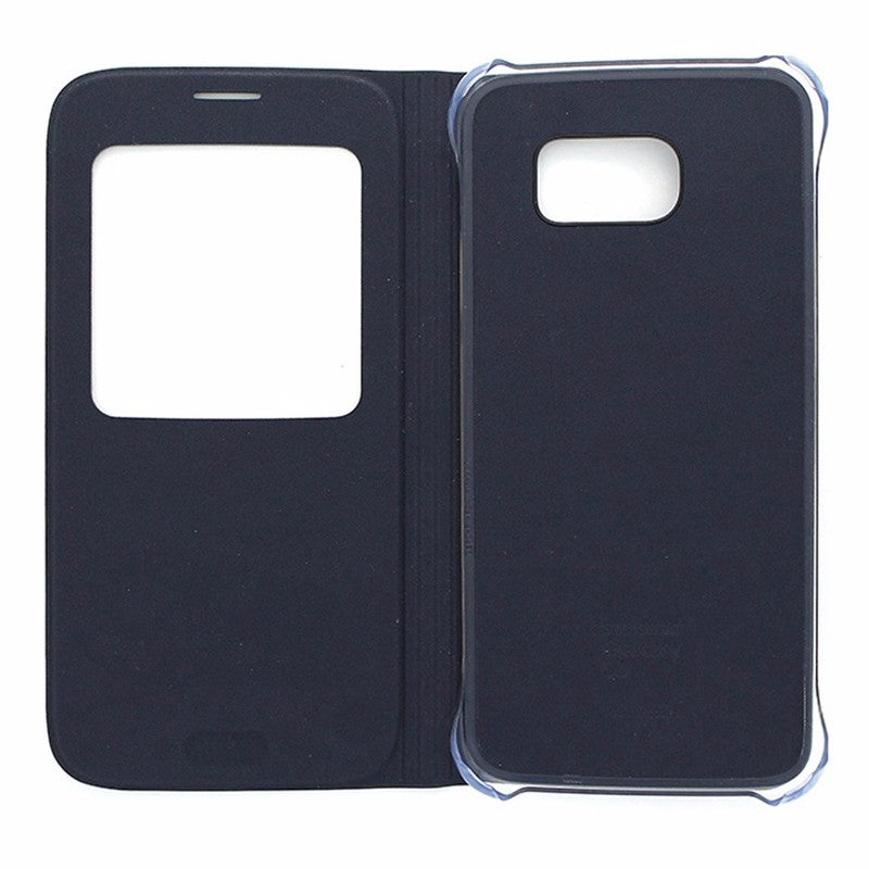 Samsung S-View Flip Cover Case for Samsung Galaxy S6 - Dark Blue Cell Phone - Cases, Covers & Skins Samsung - Simple Cell Bulk Wholesale Pricing - USA Seller