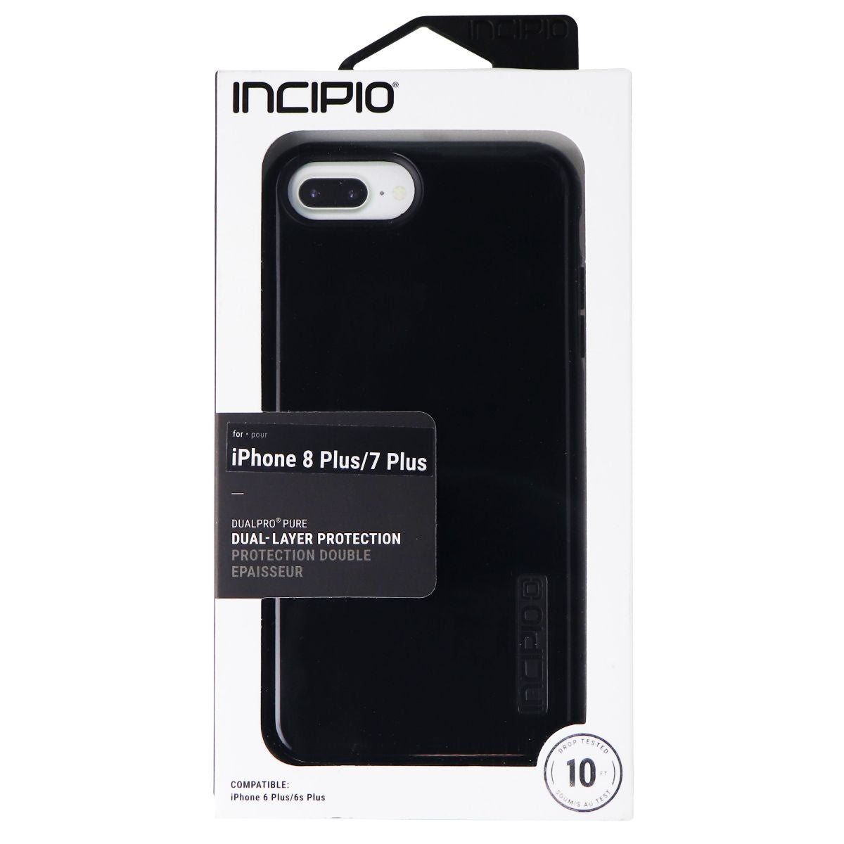 Incipio Dualpro Pure Case for Apple iPhone 8 Plus / 7 Plus / 6s Plus - Smoke Cell Phone - Cases, Covers & Skins Incipio - Simple Cell Bulk Wholesale Pricing - USA Seller