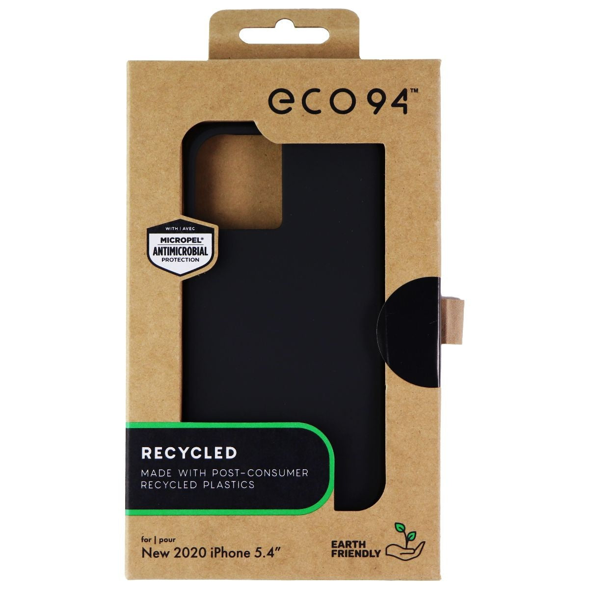 Eco94 by Case-Mate Recycled Case for Apple iPhone 12 mini - Black Cell Phone - Cases, Covers & Skins Case-Mate - Simple Cell Bulk Wholesale Pricing - USA Seller