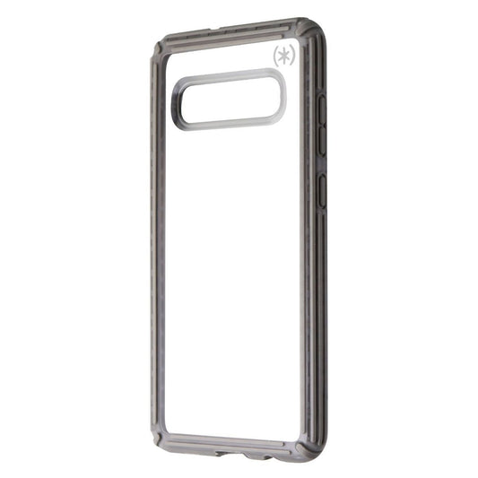 Speck Presidio V-Grip Series Case for Samsung Galaxy S10+ (Plus) - Clear / Gray Cell Phone - Cases, Covers & Skins Speck - Simple Cell Bulk Wholesale Pricing - USA Seller