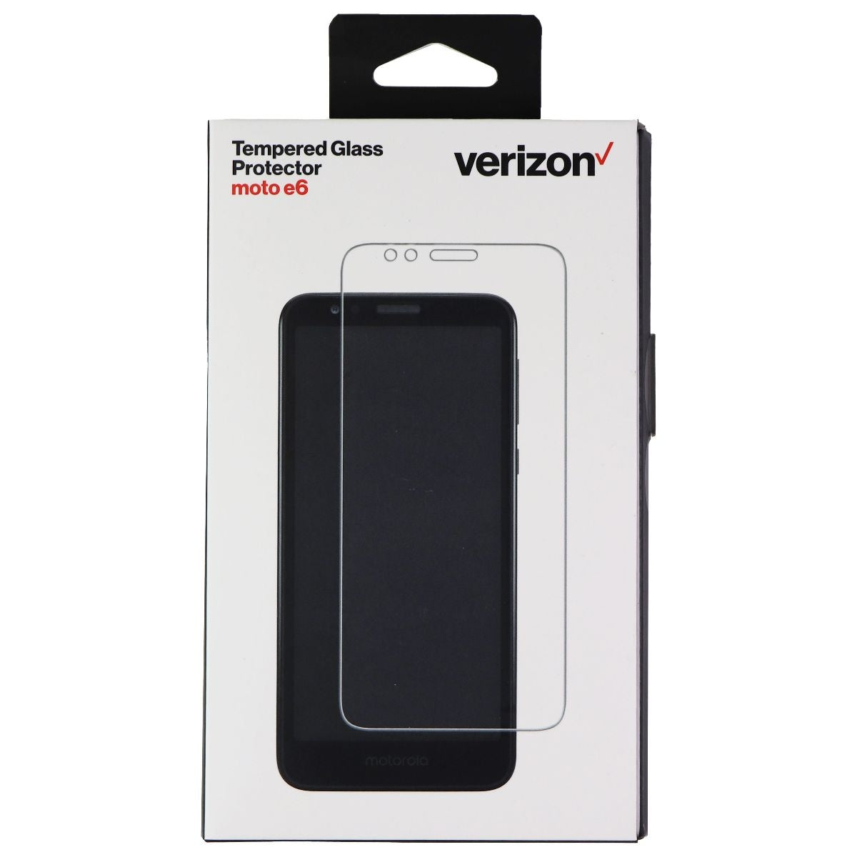 Verizon Tempered Glass Screen Display Protector for Motorola Moto e6 - Clear Cell Phone - Screen Protectors Verizon - Simple Cell Bulk Wholesale Pricing - USA Seller