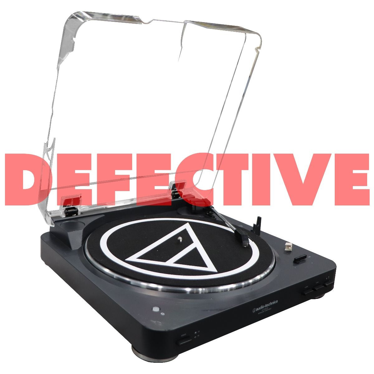 Audio-Technica Wireless Belt-Drive Stereo Turntable - Black (AT-LP60-BT) Home Audio Stereos, Components - Record Players/Home Turntables Audio-Technica - Simple Cell Bulk Wholesale Pricing - USA Seller