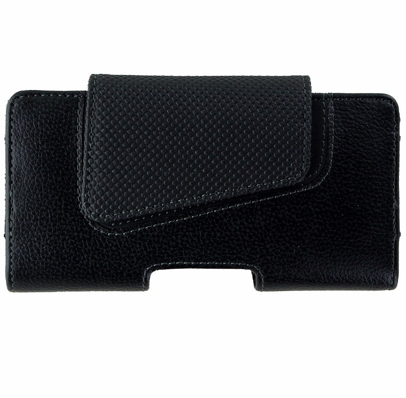 Verizon Wireless Original Universal Leather Pouch w/ Magnetic Flap - Black Cell Phone - Cases, Covers & Skins Verizon - Simple Cell Bulk Wholesale Pricing - USA Seller