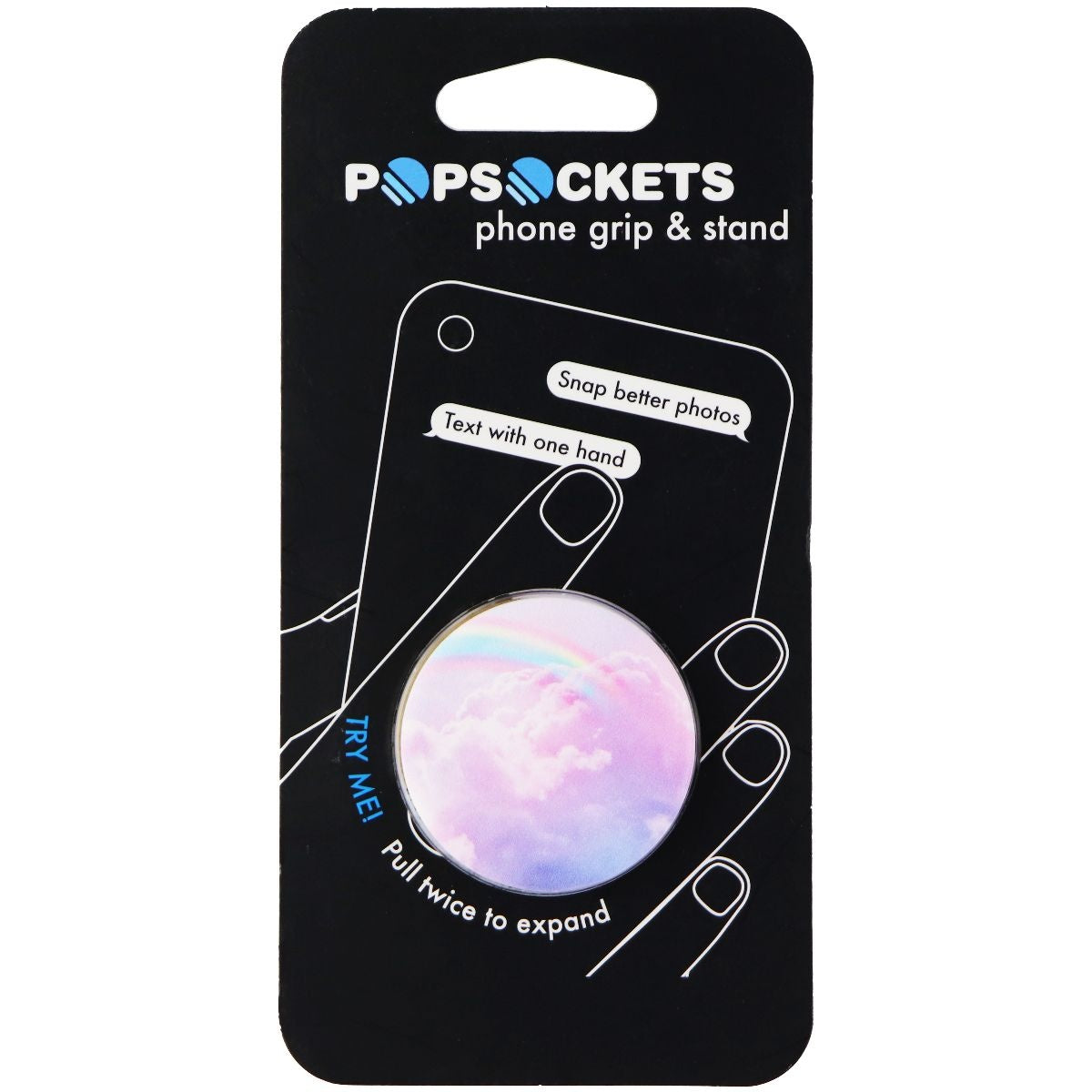 PopSockets Collapsible Grip & Stand for Phones and Tablets - Rainbow Connection Cell Phone - Mounts & Holders PopSockets - Simple Cell Bulk Wholesale Pricing - USA Seller