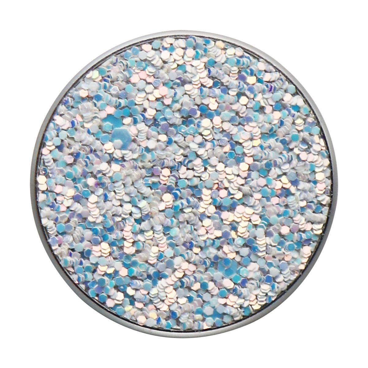 PopSockets Collapsible Grip & Stand for Phones and Tablets - Sparkle Snow White Cell Phone - Mounts & Holders PopSockets - Simple Cell Bulk Wholesale Pricing - USA Seller