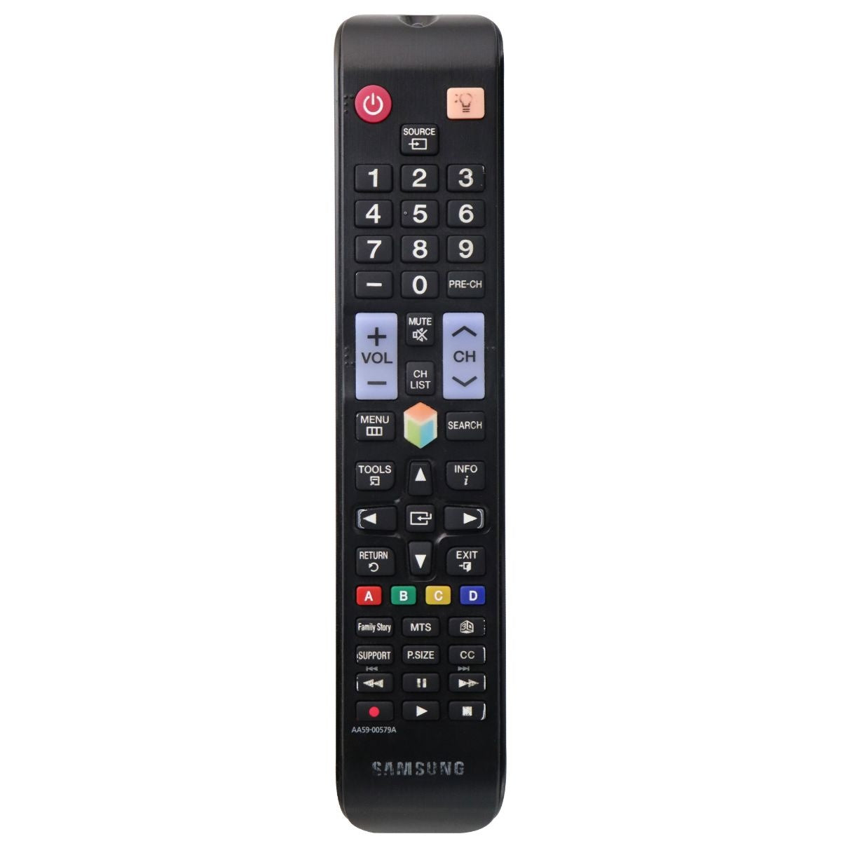 Samsung Remote Control (AA59-00579A) for Select Samsung TVs - Black TV, Video & Audio Accessories - Remote Controls Samsung - Simple Cell Bulk Wholesale Pricing - USA Seller