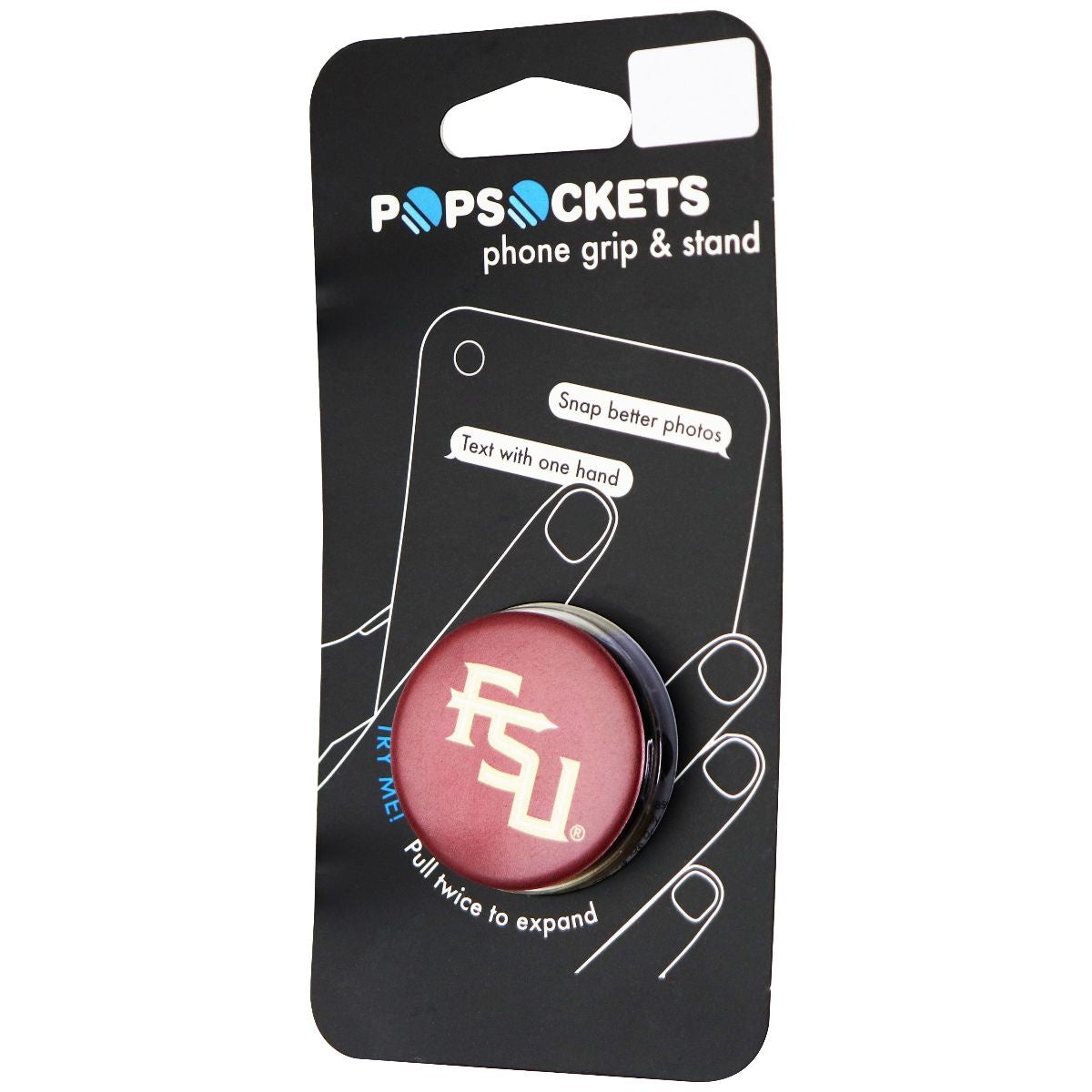 Genuine PopSockets Grip & Stand for Phones and Tablets - FSU Heritage Cell Phone - Mounts & Holders PopSockets - Simple Cell Bulk Wholesale Pricing - USA Seller
