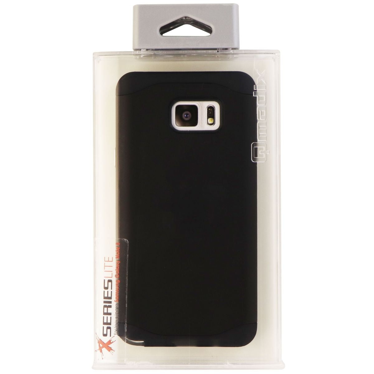 Qmadix X-Series Lite Dual Layer Case for Samsung Galaxy Note 5 - Matte Black Cell Phone - Cases, Covers & Skins Nimbus9 - Simple Cell Bulk Wholesale Pricing - USA Seller