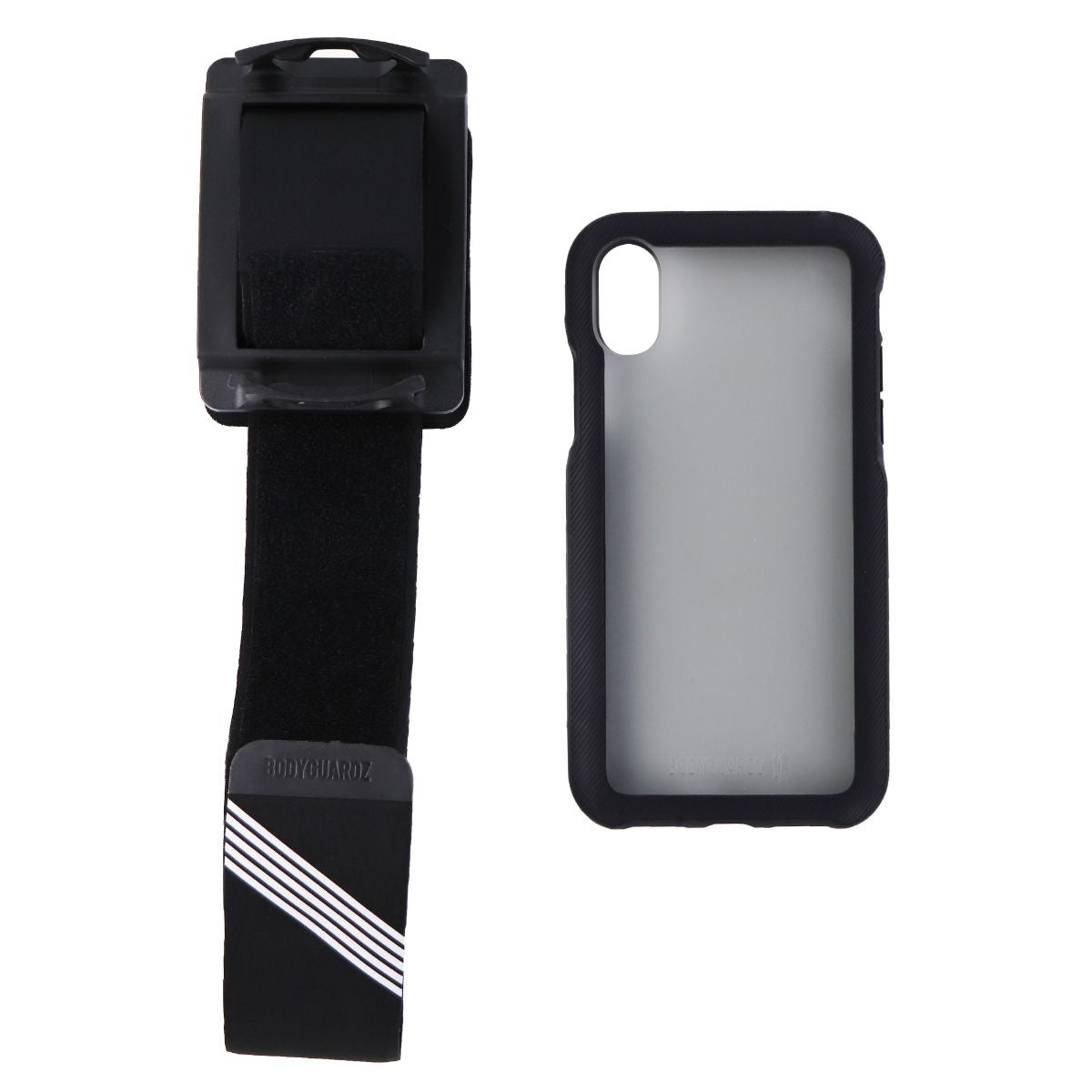 BodyGuardz Trainr Pro Case and Armband for Apple iPhone X - Frost/Black Cell Phone - Cases, Covers & Skins BODYGUARDZ - Simple Cell Bulk Wholesale Pricing - USA Seller