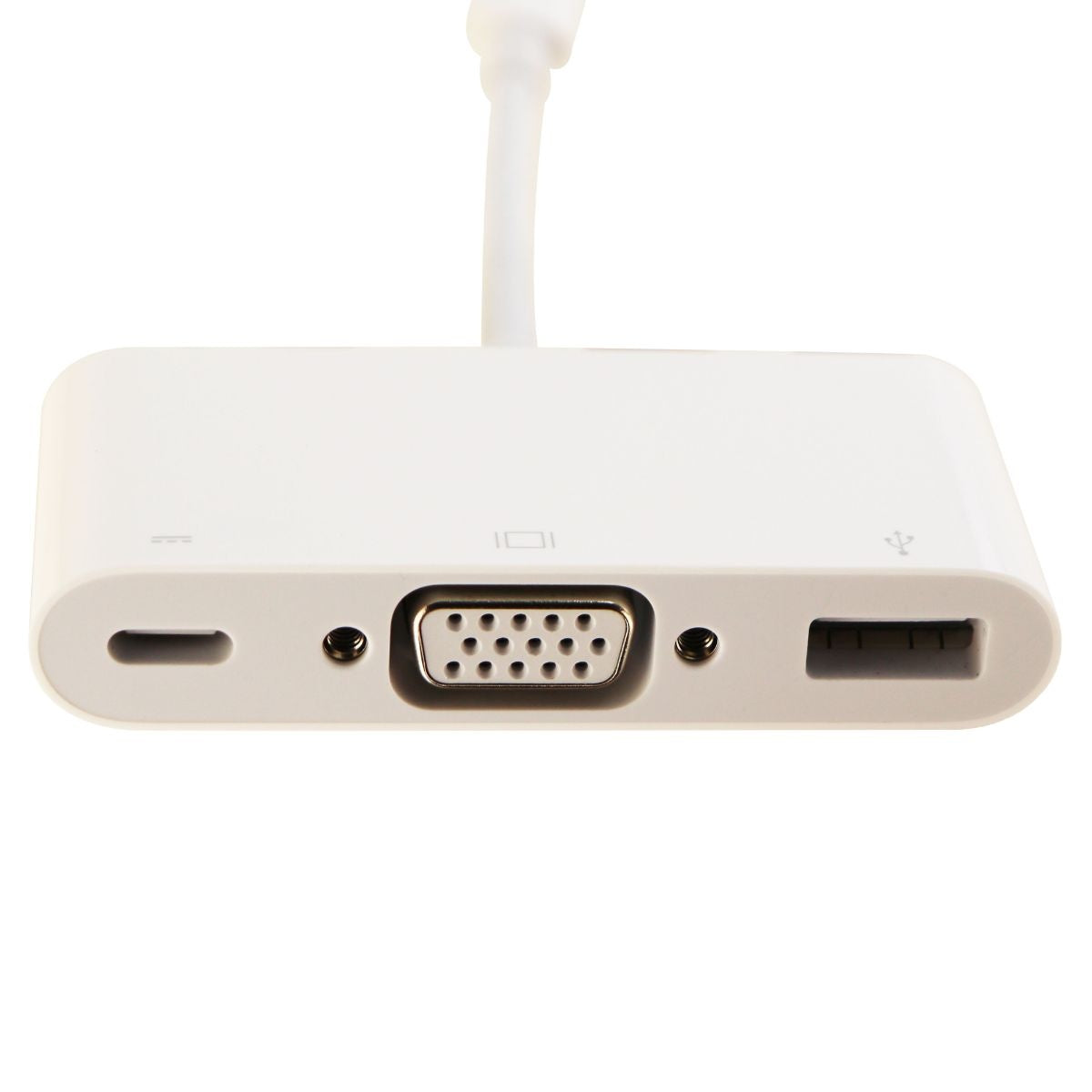 Apple USB - C to VGA Multiport Adapter(MJ1L2AM/A ) -White Cell Phone - Cables & Adapters Apple - Simple Cell Bulk Wholesale Pricing - USA Seller