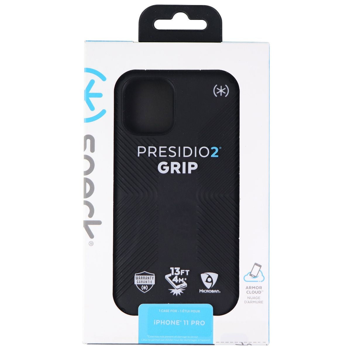 Speck Presidio2 Grip Series Hybrid Case for Apple iPhone 11 Pro - Black Cell Phone - Cases, Covers & Skins Speck - Simple Cell Bulk Wholesale Pricing - USA Seller